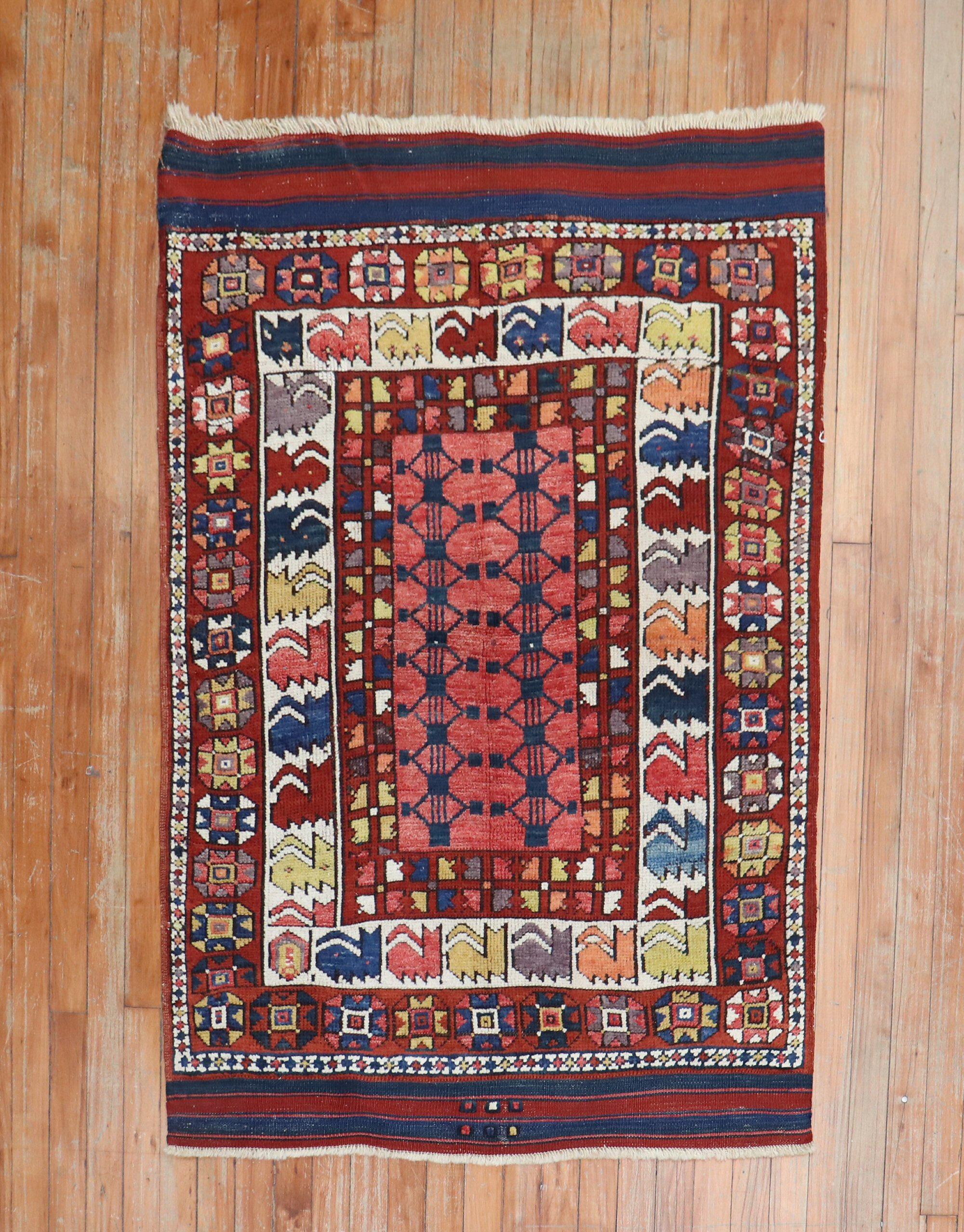 A late 19th Century tribal Turkish Bergama Rug

Details
rug no.	r5370
size	3' 3