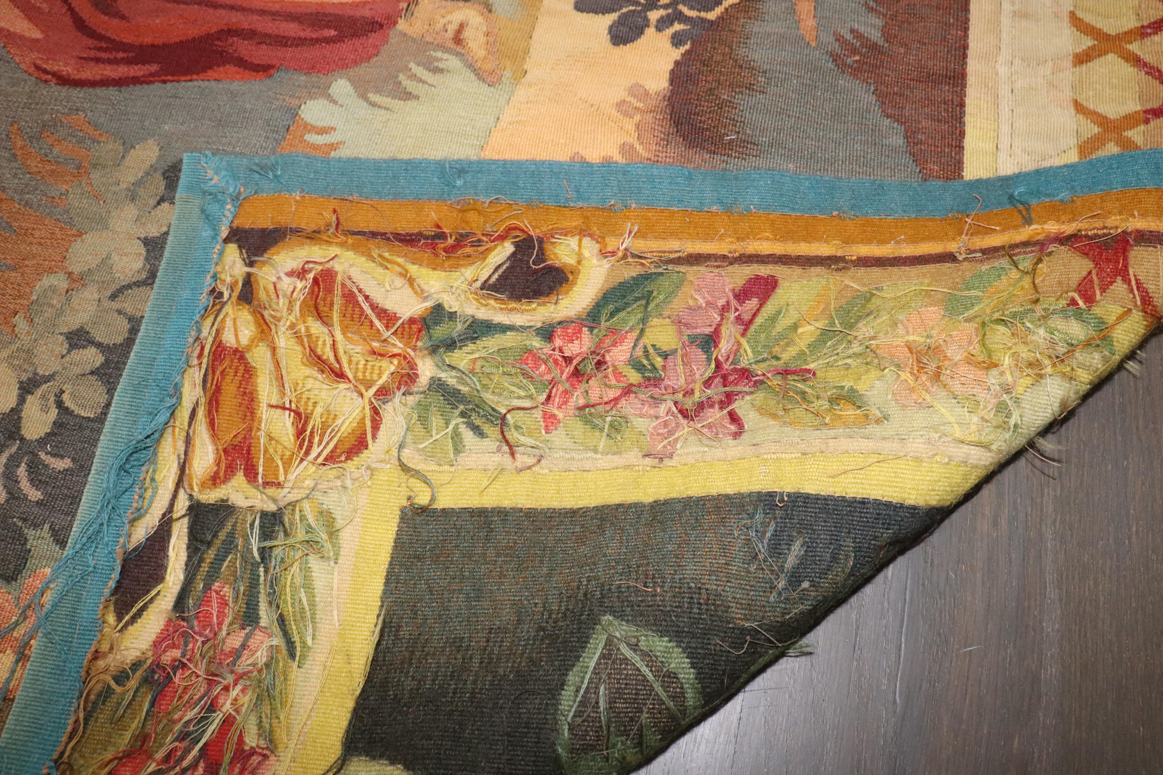 Zabihi Collection late 19th Century French Tapestry For Sale 5