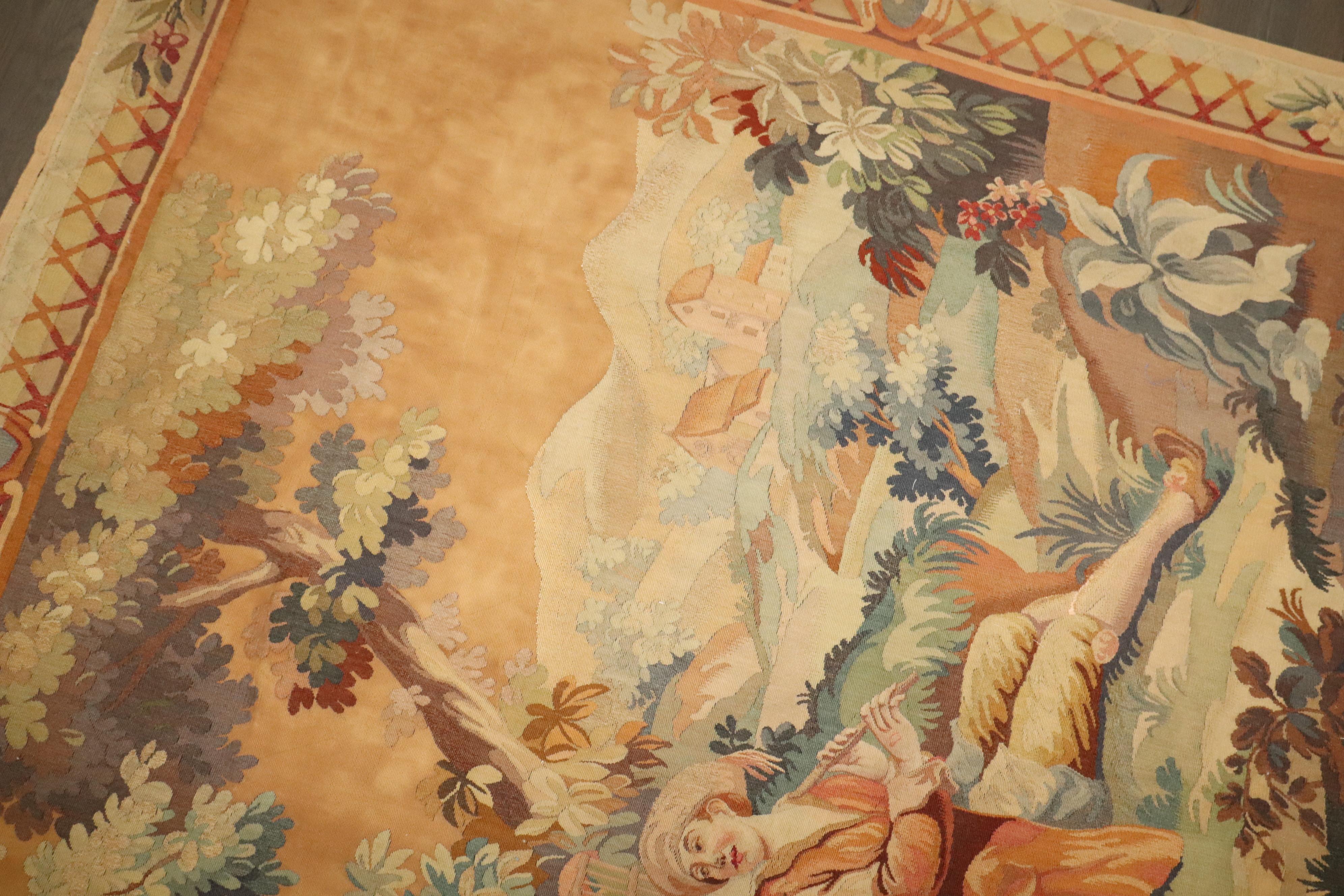 Zabihi Collection late 19th Century French Tapestry For Sale 6