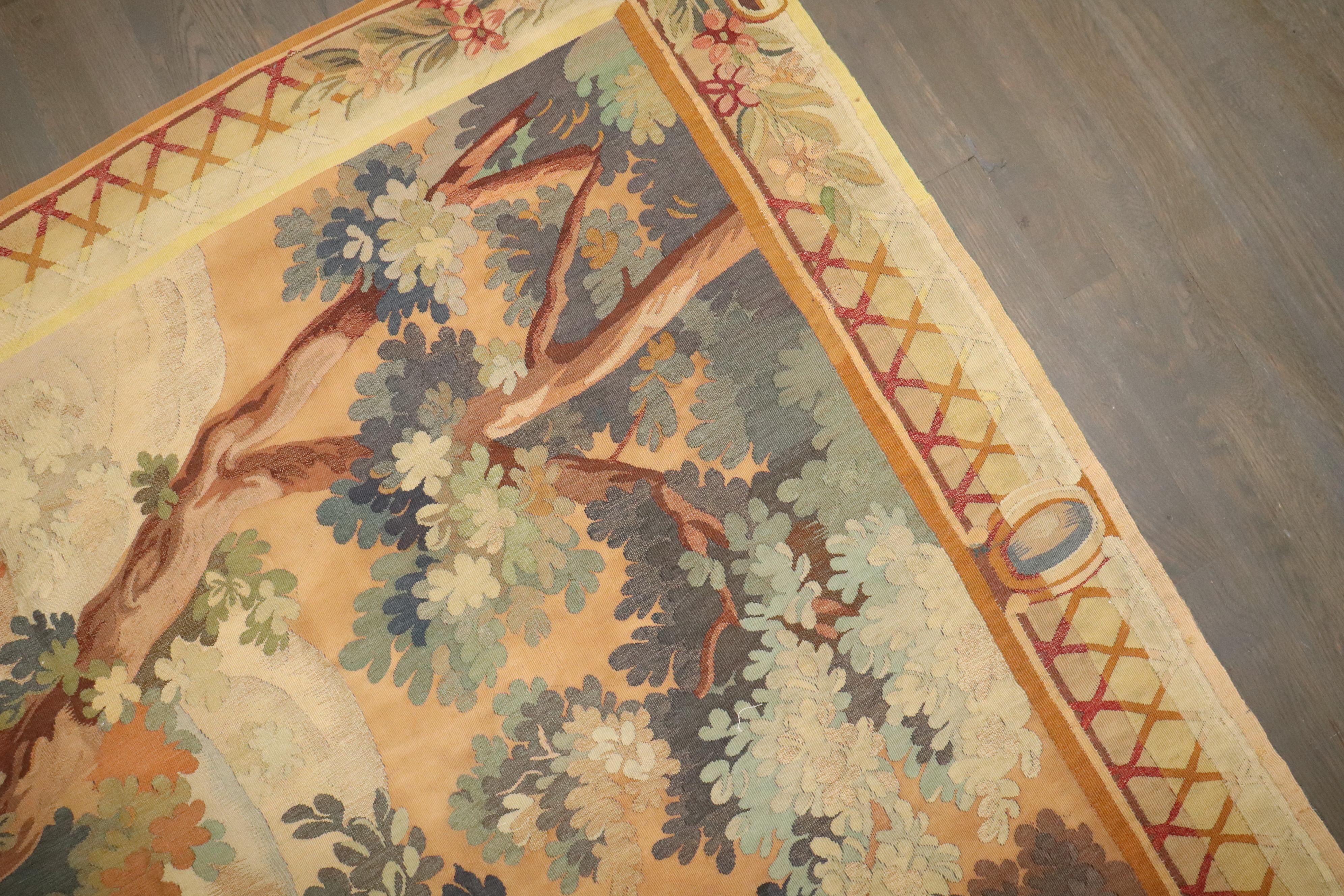 Zabihi Collection late 19th Century French Tapestry For Sale 1