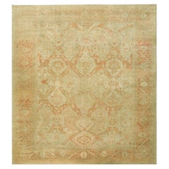 Zabihi Collection late 19th Century Lage Square Ziegler Sultanabad Rug