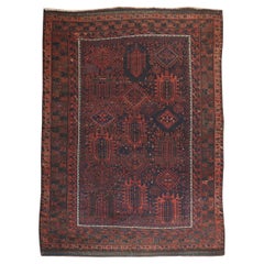 Stammes Balouch-Raumteppich aus der Zabihi-Kollektion des späten 19. Jahrhunderts