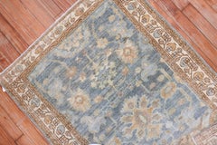 Zabihi Collection Light Blue Persian Malayer Rug