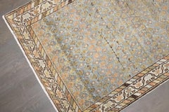 Zabihi Collection Light Blue Persian Malayer Square Rug