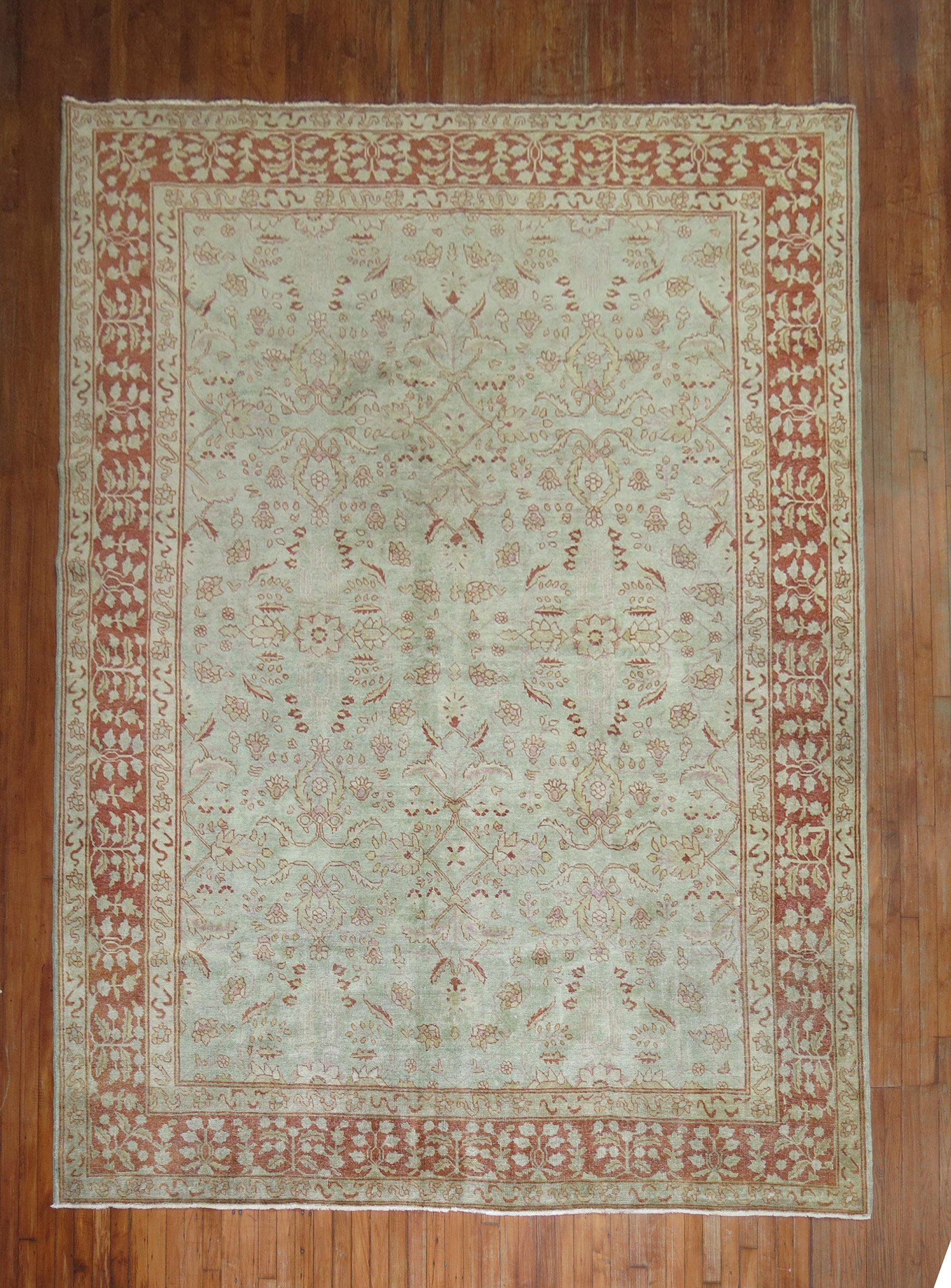 1st quarter of the 20th century Persian Formal Tabriz rug 

Measures: 8'6'' x 11'4''.