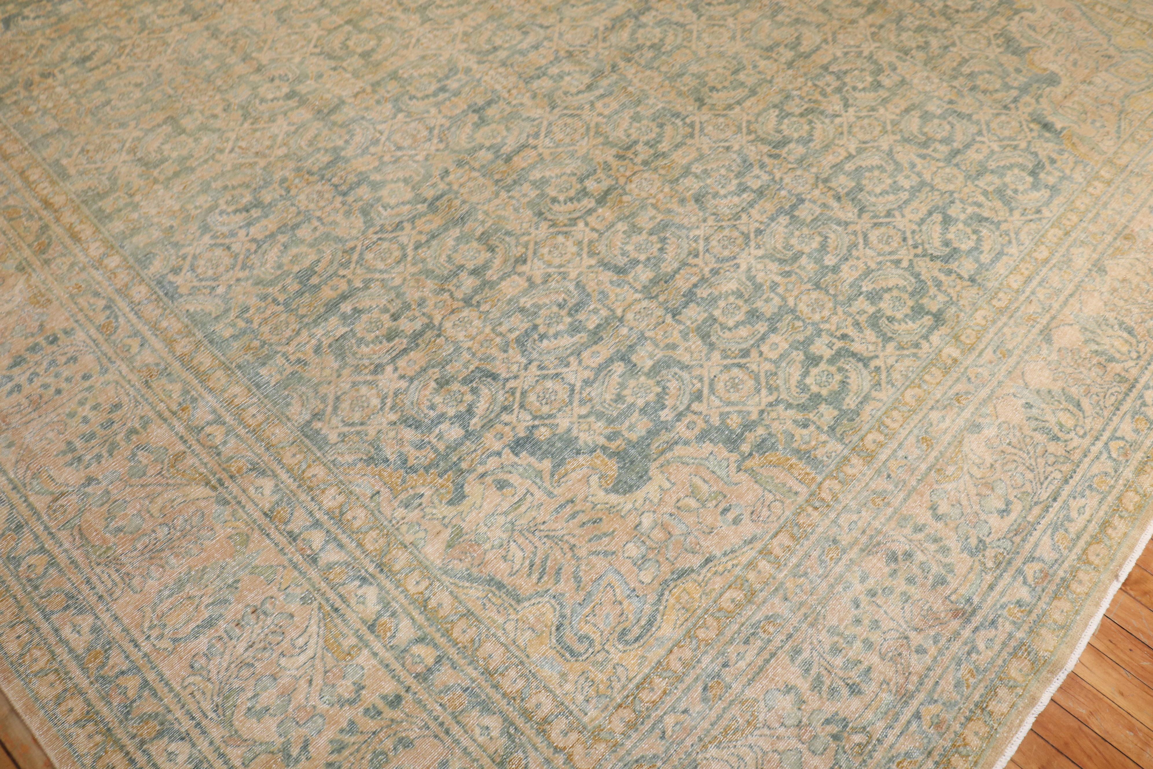 Colección Zabihi Alfombra persa verde claro para habitaciones Persa en venta
