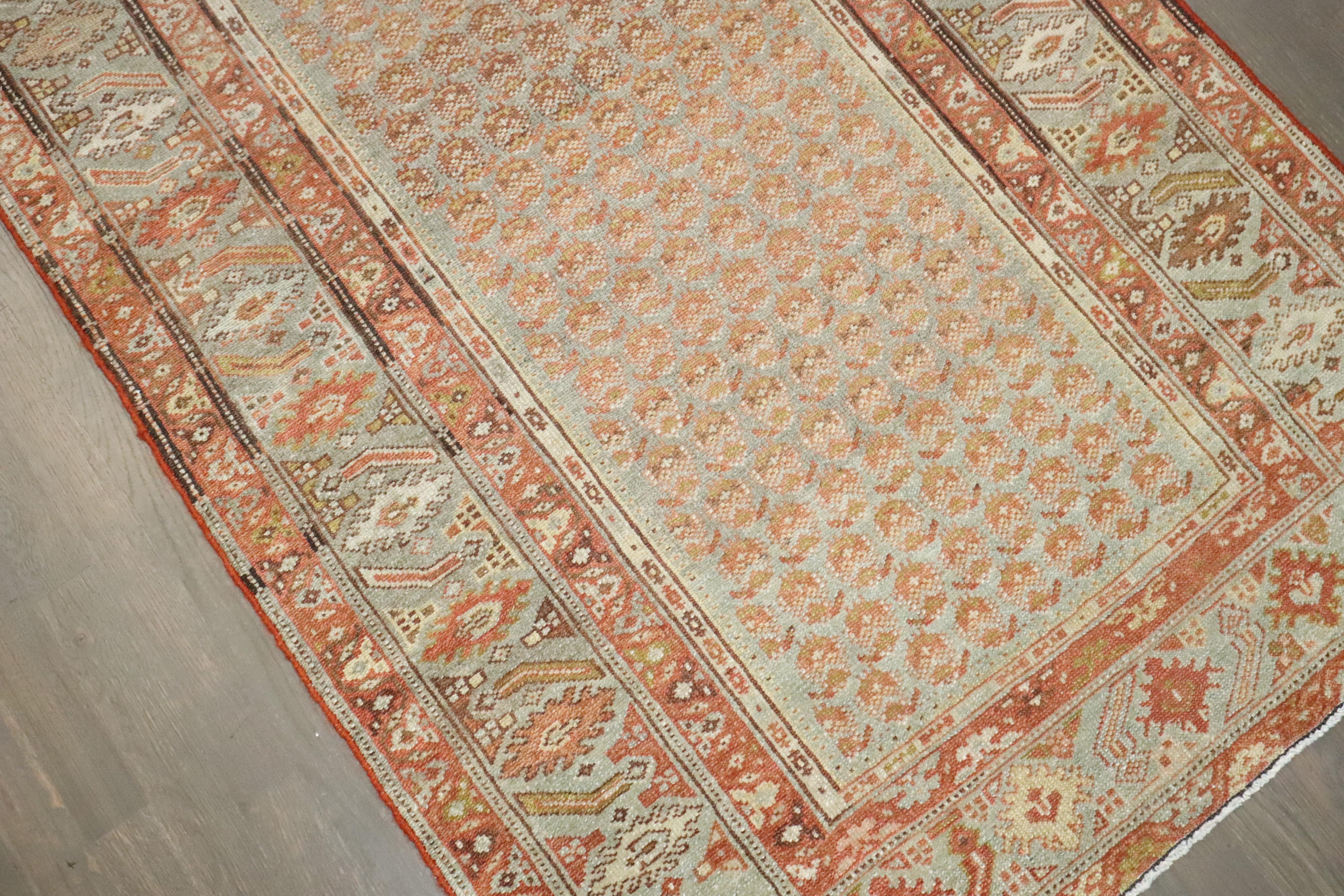 Ein langer persischer Seraband-Langläufer aus dem 1. Viertel des 20.

Einzelheiten
Teppich nein.	j4638
Größe	3' 3