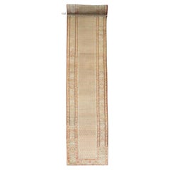 Zabihi Collection Long Antique Persian Seraband 20 foot Runner