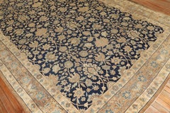Zabihi Collection'S Tappeto Kerman Formale Blu Antico
