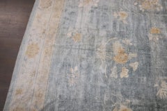 Zabihi Collection Lovely Floral Art Deco Chinese Room Size Rug, 9'4'' x 11'6''