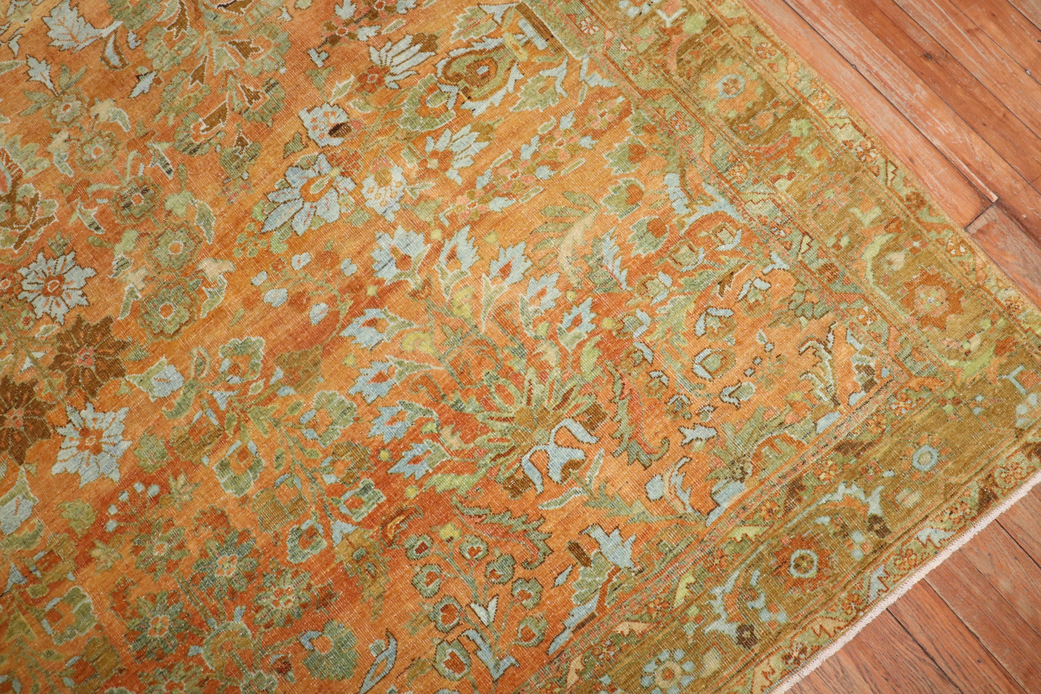 Zabihi Collection  Magnificent Persian Sarouk Rug For Sale 3