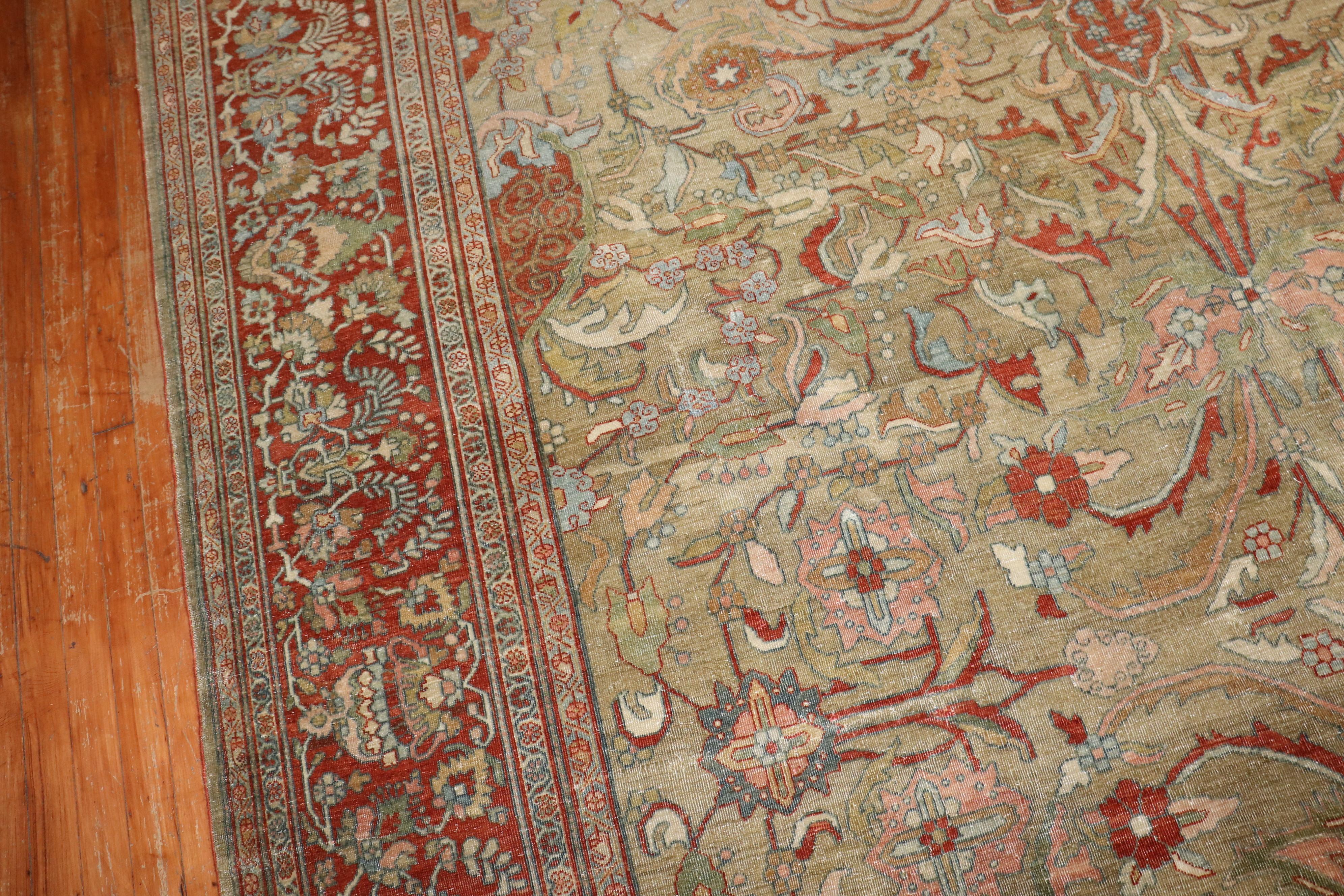 Tapis antique persan Sarouk Ferahan de la collection Zabihi en vente 4