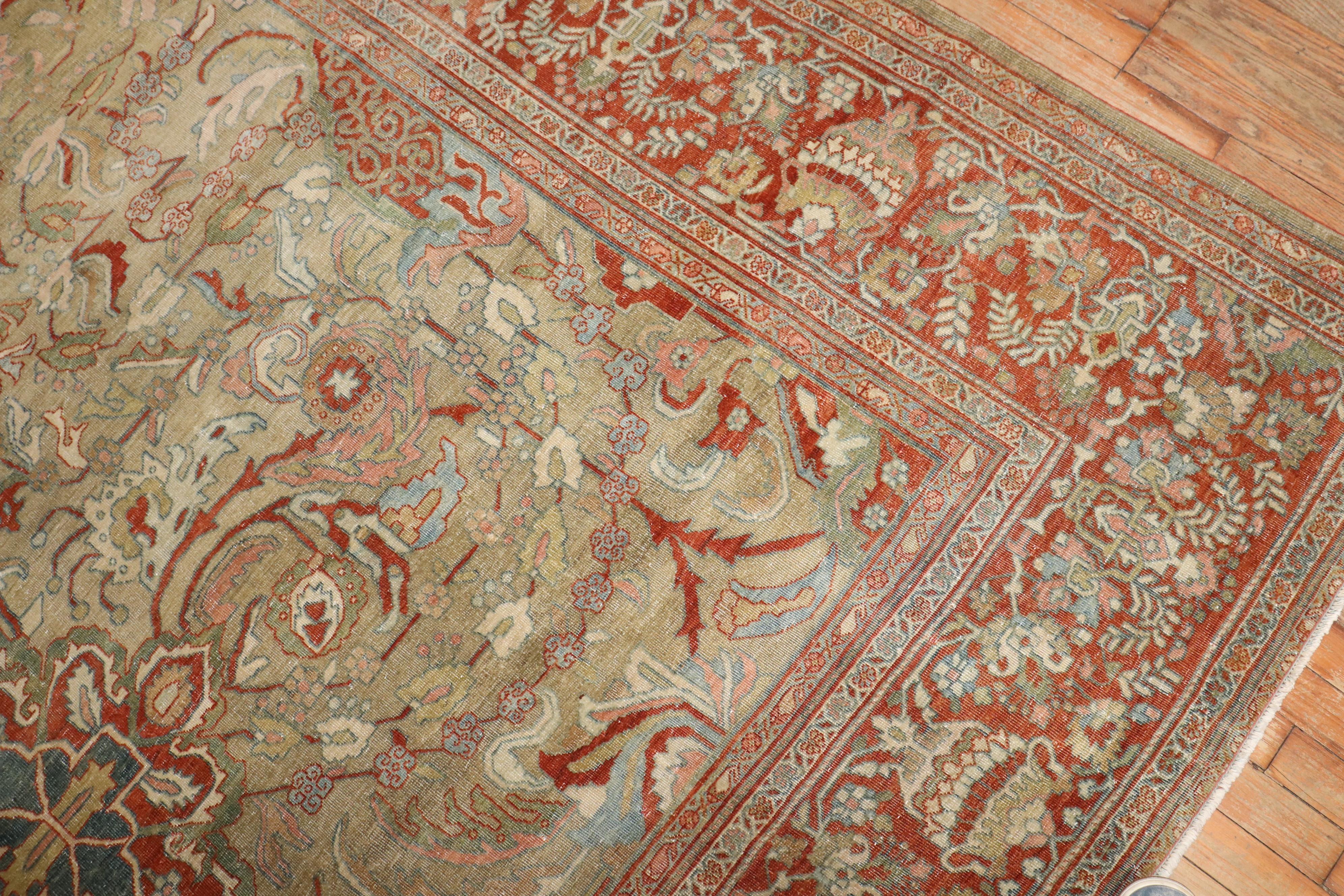 Tapis antique persan Sarouk Ferahan de la collection Zabihi Bon état - En vente à New York, NY