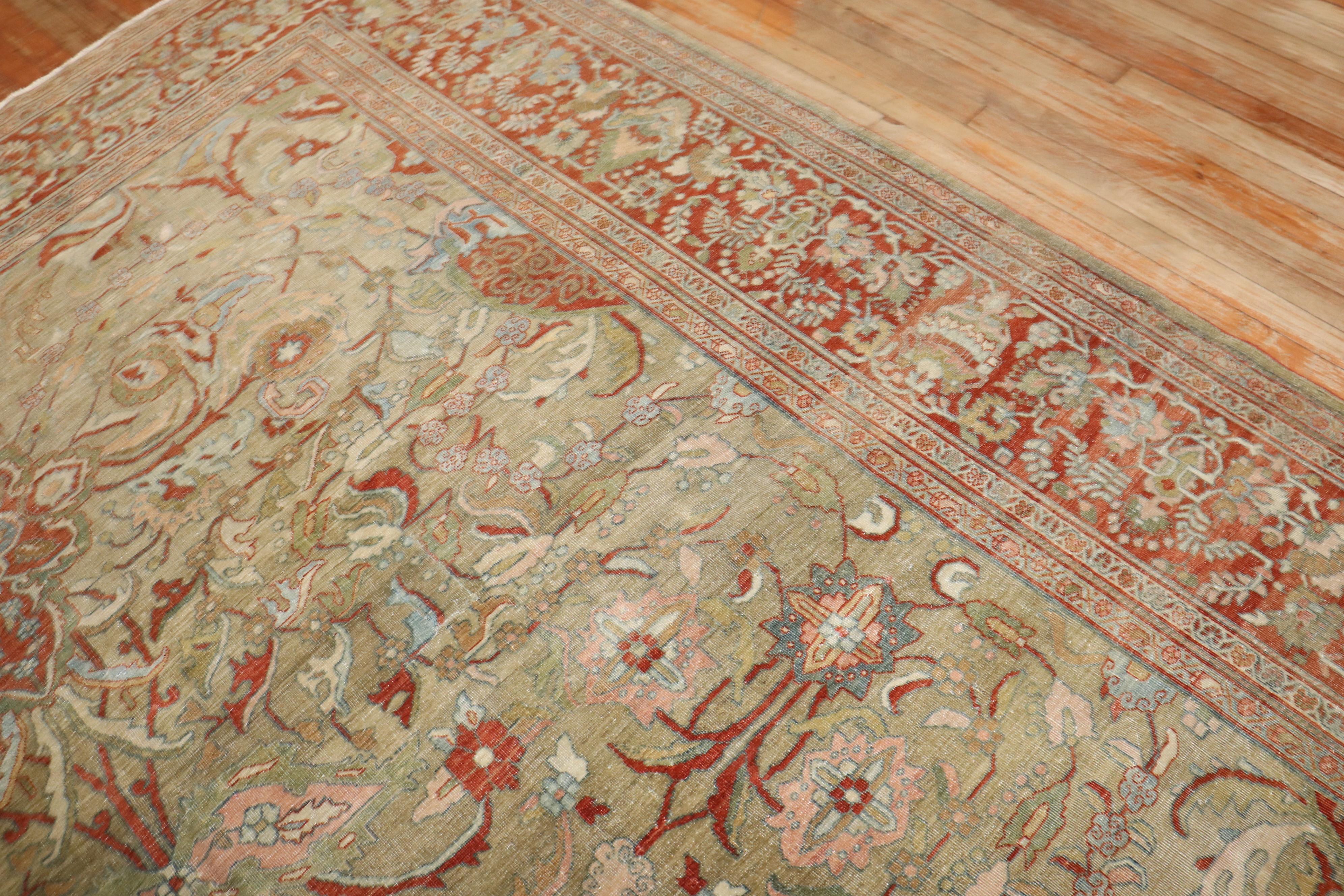 Tapis antique persan Sarouk Ferahan de la collection Zabihi en vente 1