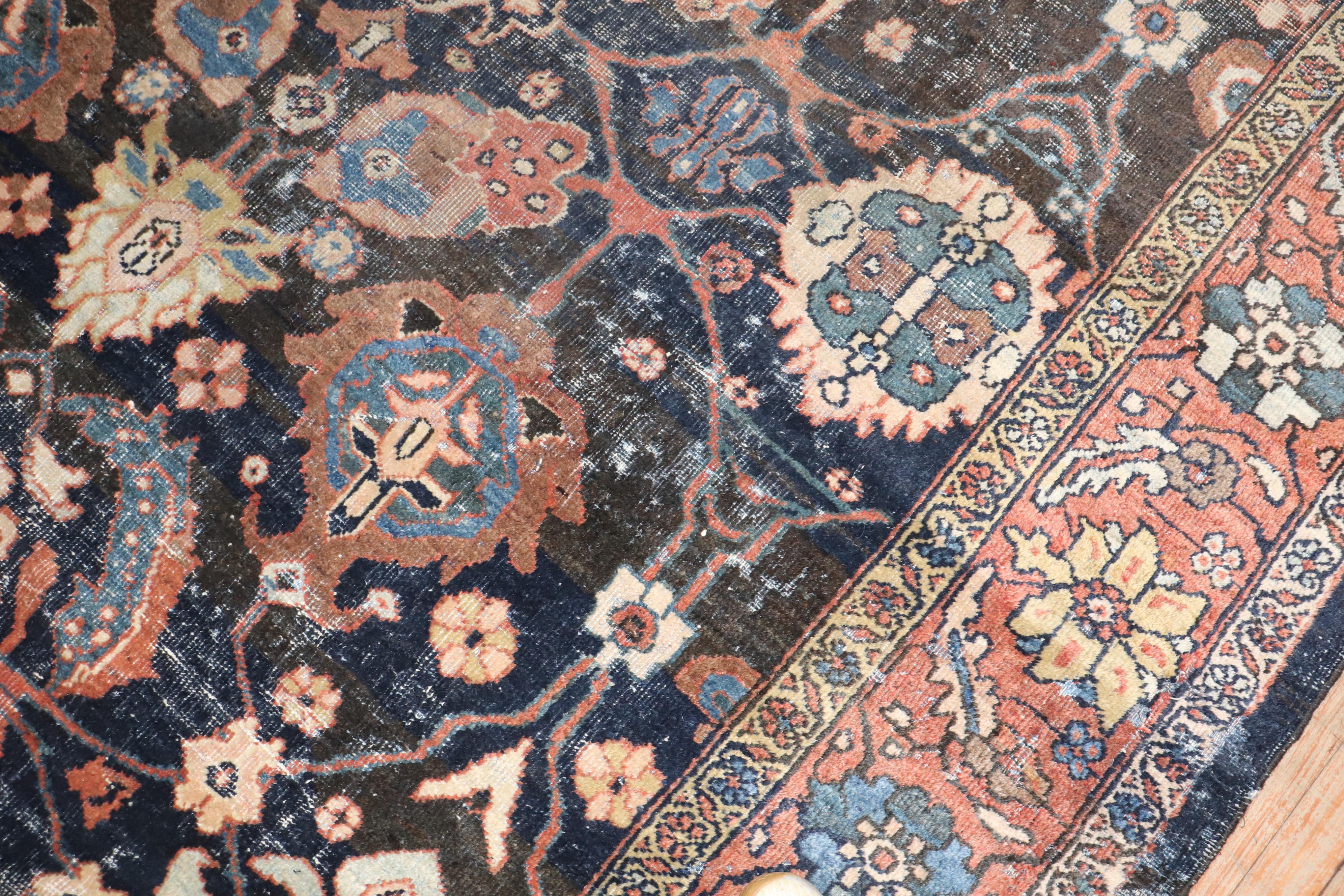 Colección Zabihi Alfombra Persa Antigua Sultanabad Masculina en venta 7