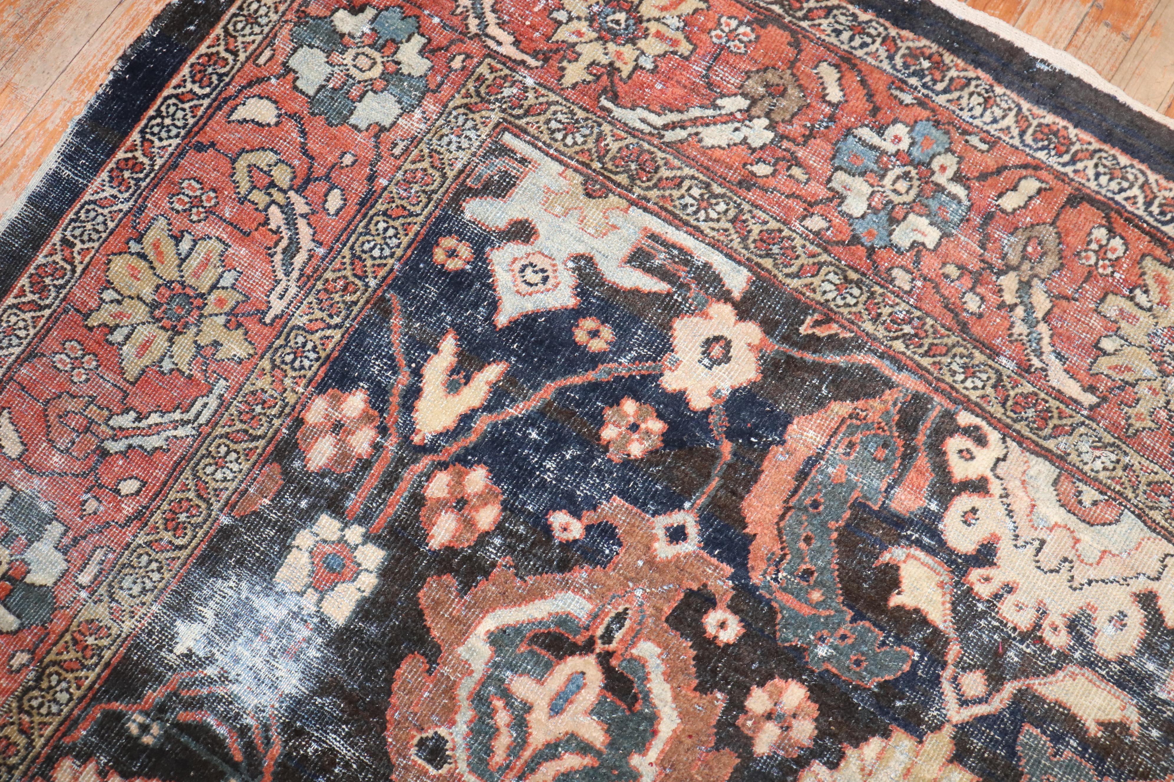Colección Zabihi Alfombra Persa Antigua Sultanabad Masculina en venta 8