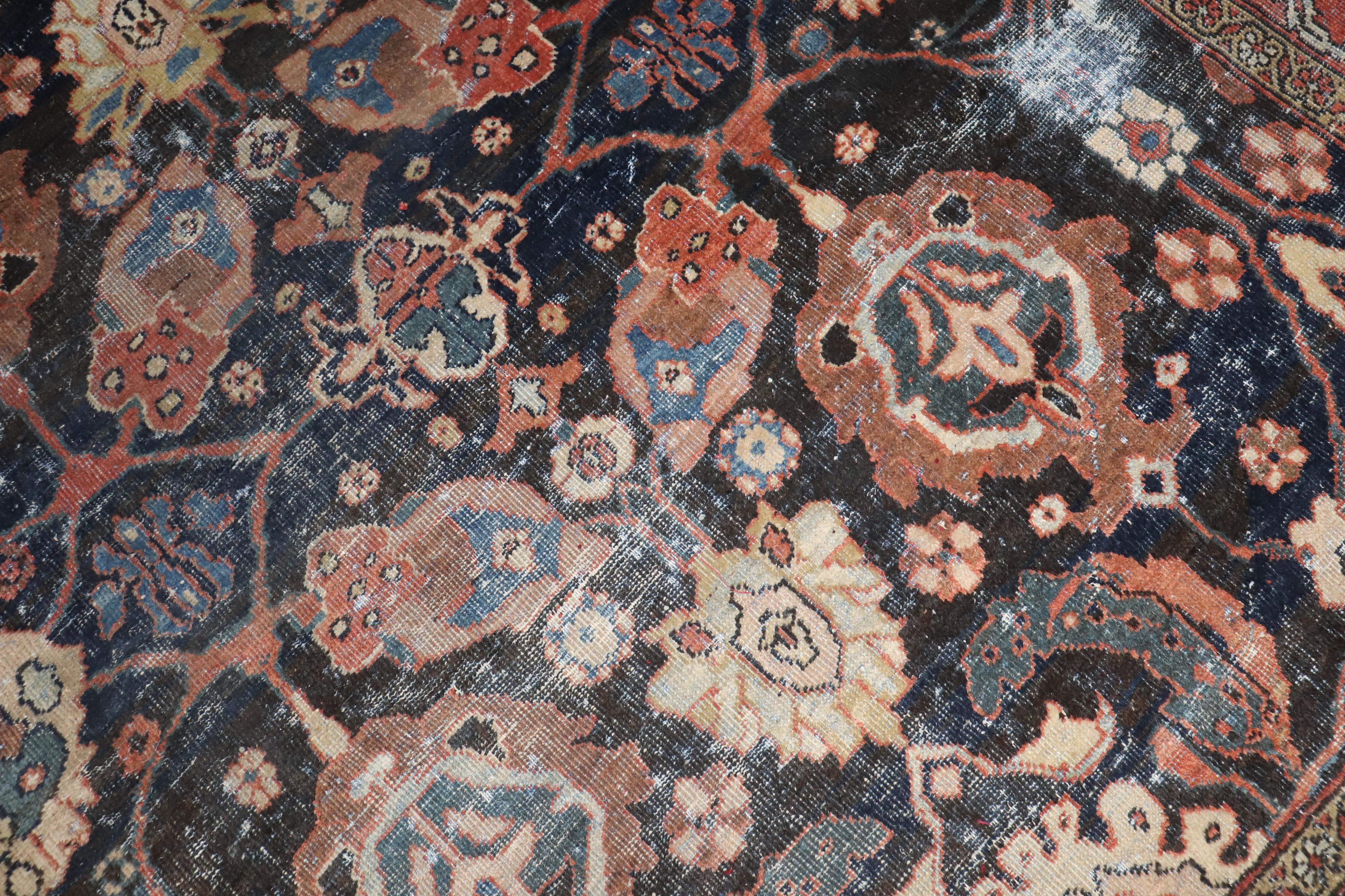 Colección Zabihi Alfombra Persa Antigua Sultanabad Masculina en venta 1