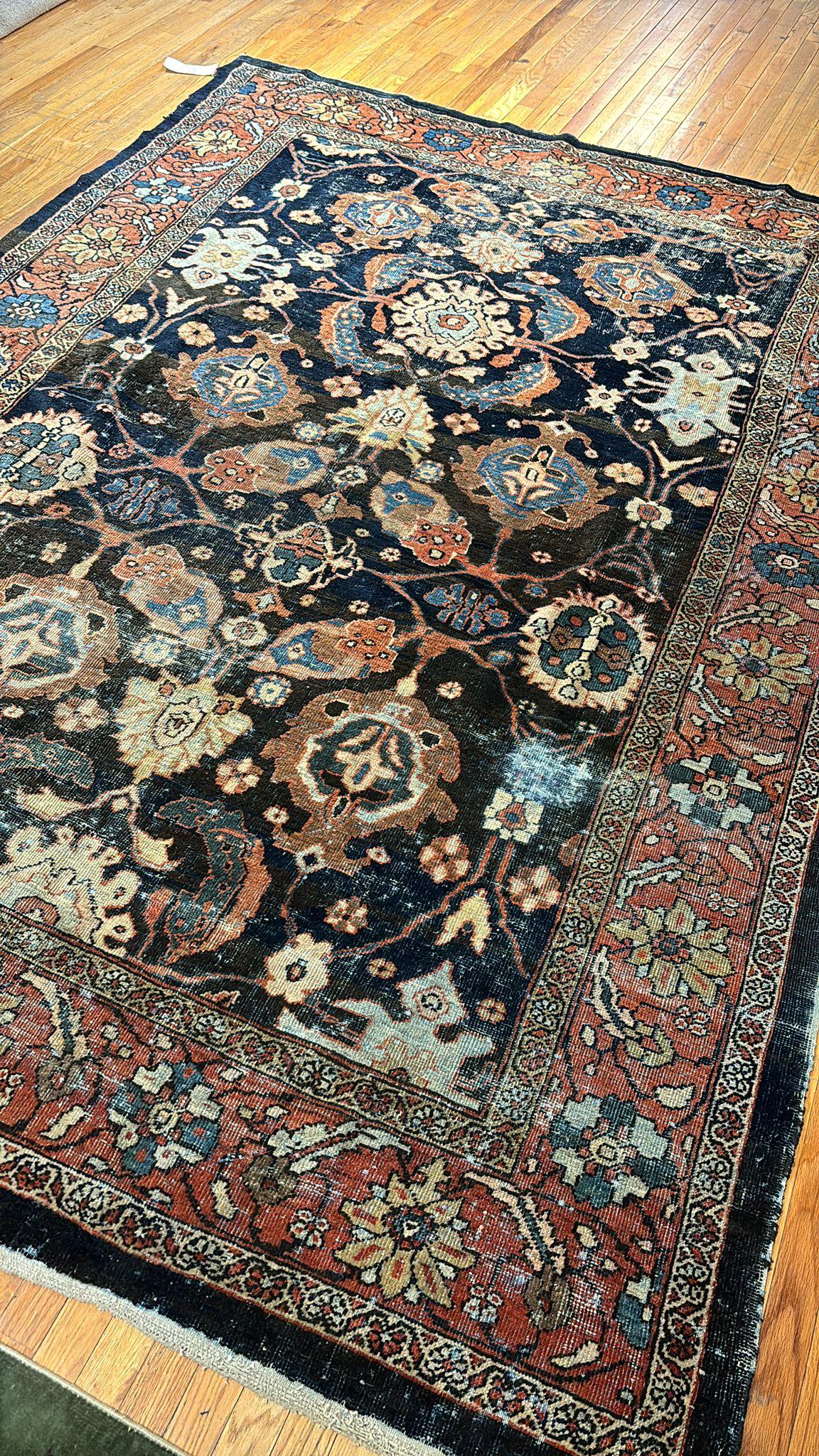 Colección Zabihi Alfombra Persa Antigua Sultanabad Masculina en venta 4