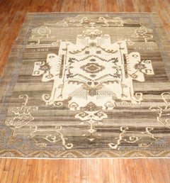 Zabihi Collection Masculine Turkish Room Size Rug (tapis de chambre)