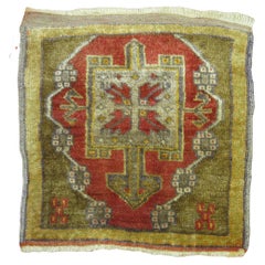 Zabihi Collection Mitte des 20. Jahrhunderts Türkisch Anatolischer Wurfteppich