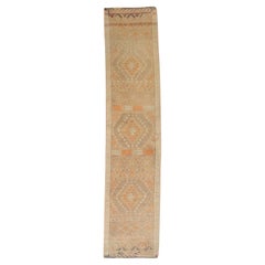 Tapis de couloir Kilim turc de la collection Zabihi du milieu du 20e siècle
