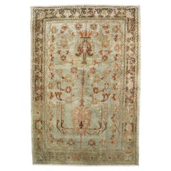 Zabihi Collection Mini Antique Persian Sarouk Rug