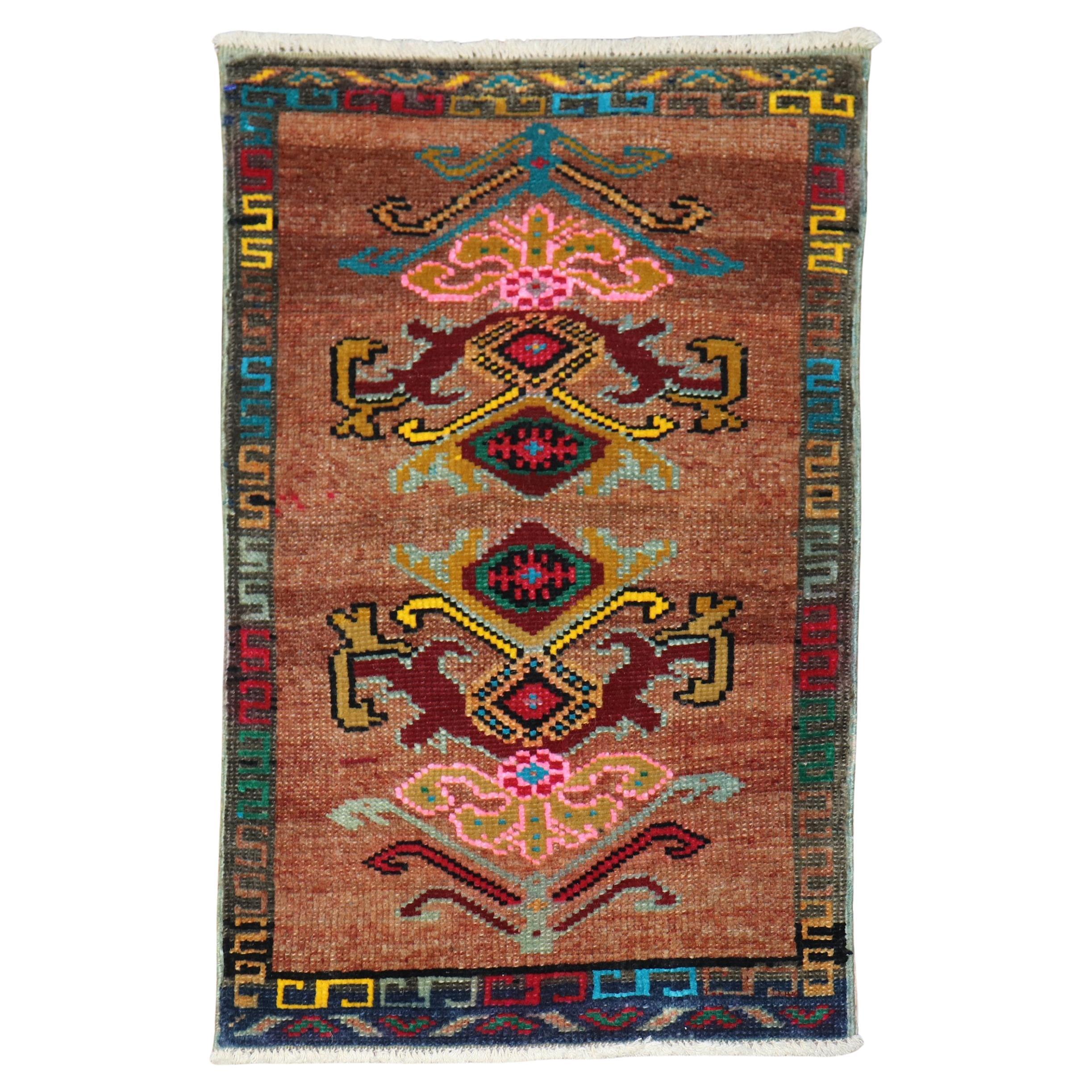 Zabihi Collection Mini Turkish Rug
