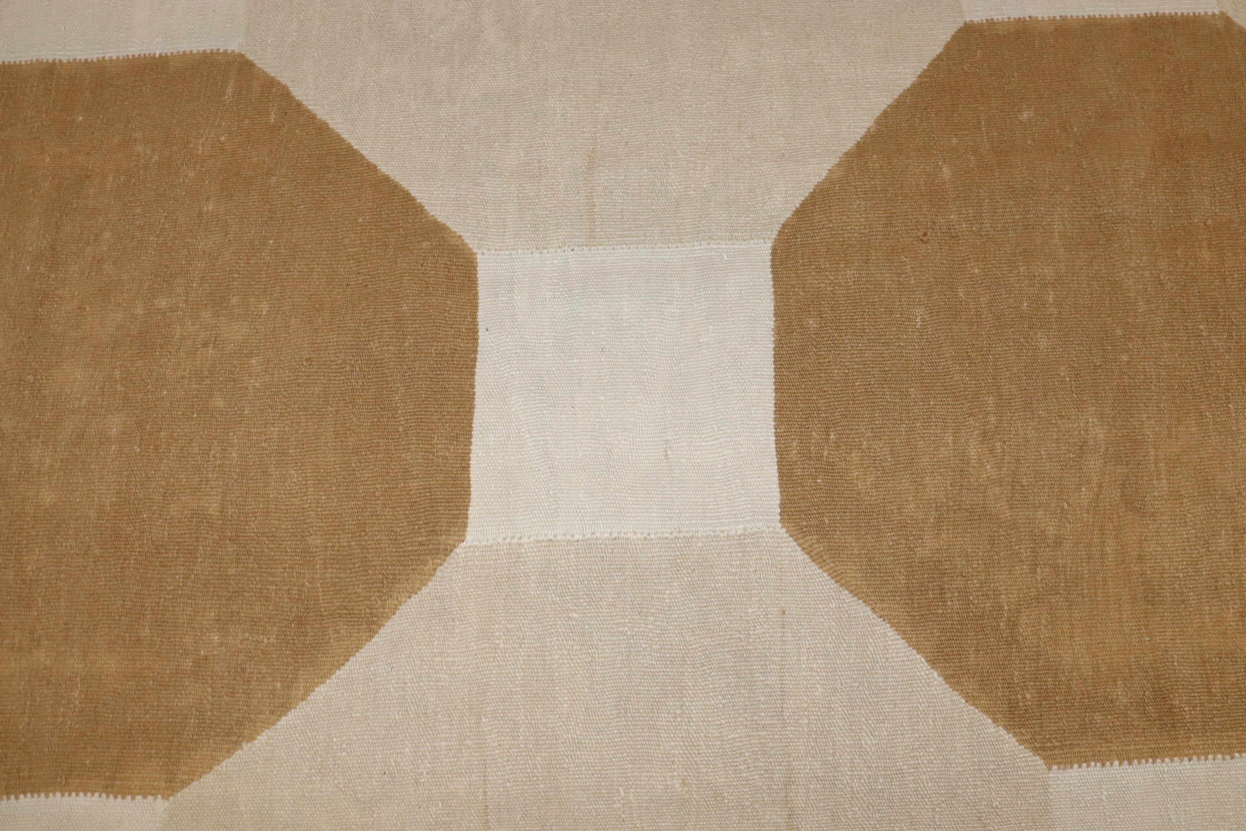Contemporary Zabihi Collection Modern Persian Kilim For Sale