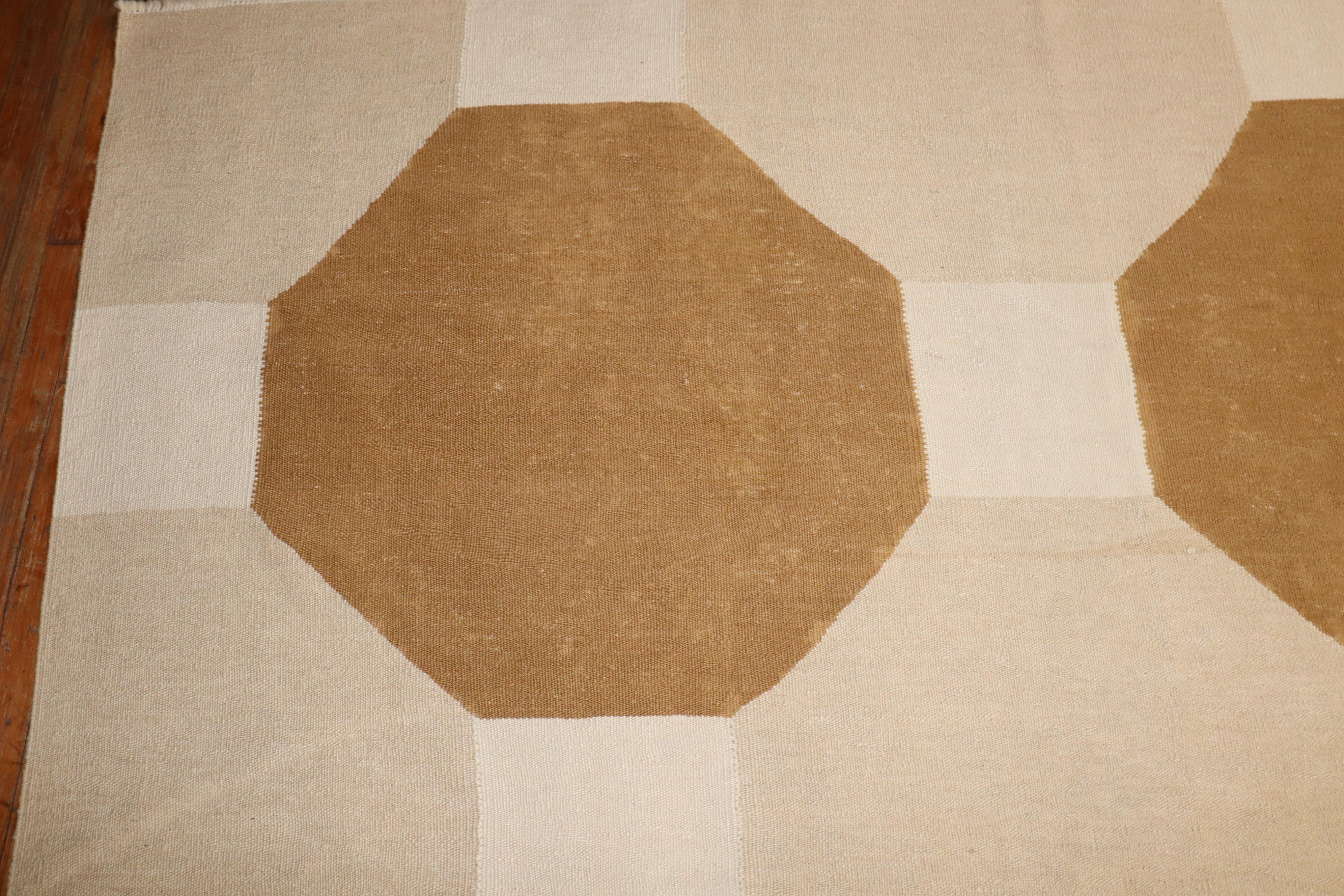 Zabihi Collection Modern Persian Kilim For Sale 2