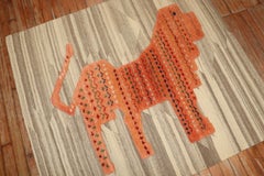 Zabihi Collection Modern Persian Lion Souf Kilim