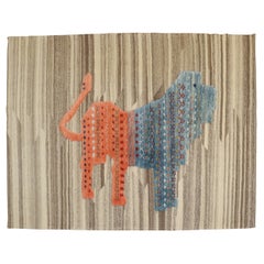 Zabihi Collection Modern Souf Kilim