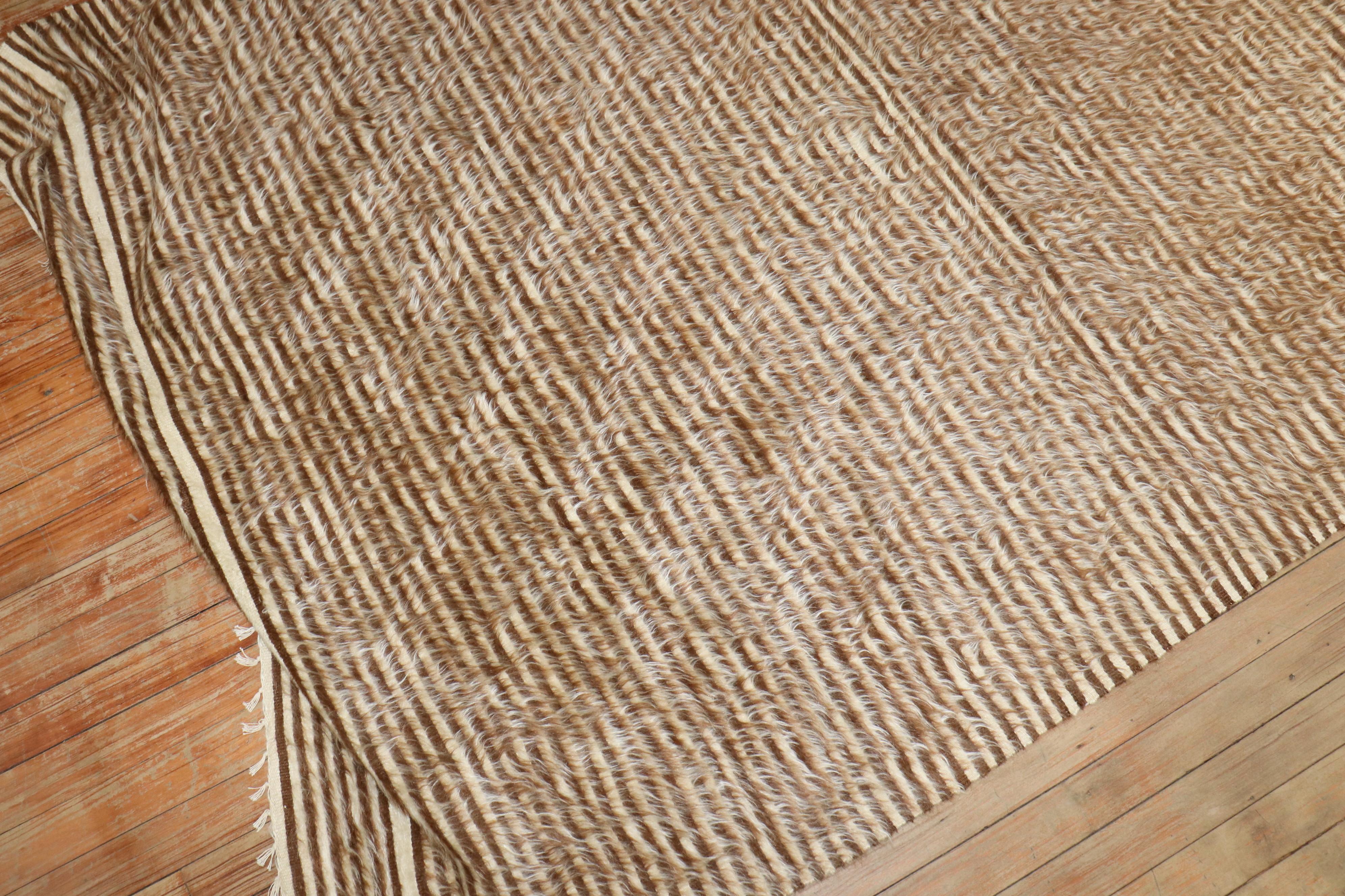 Zabihi Collection Mohair Turkish Rug For Sale 1