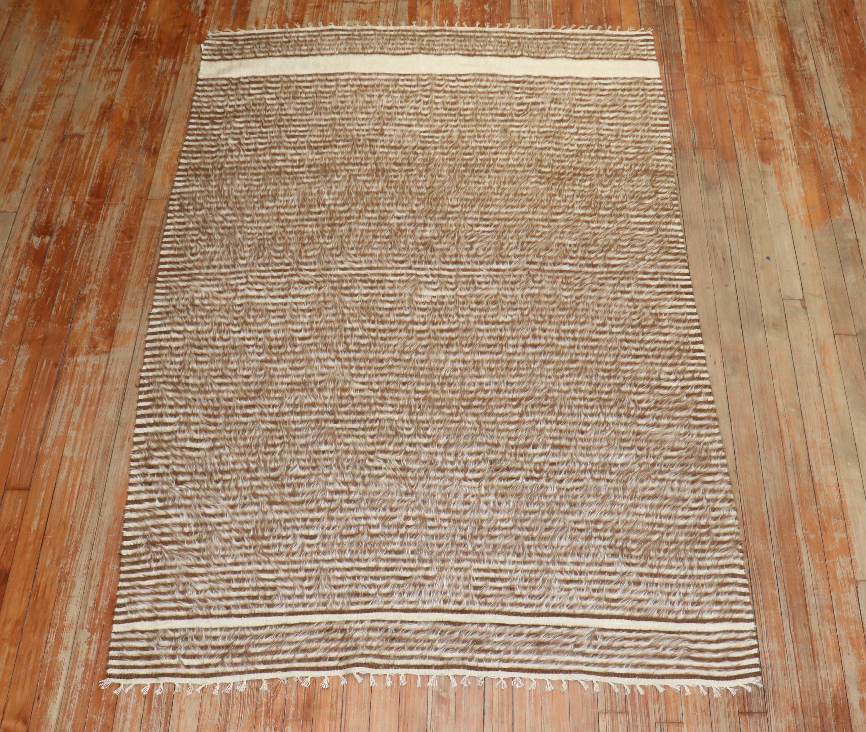 Zabihi Collection Mohair Turkish Rug For Sale 2