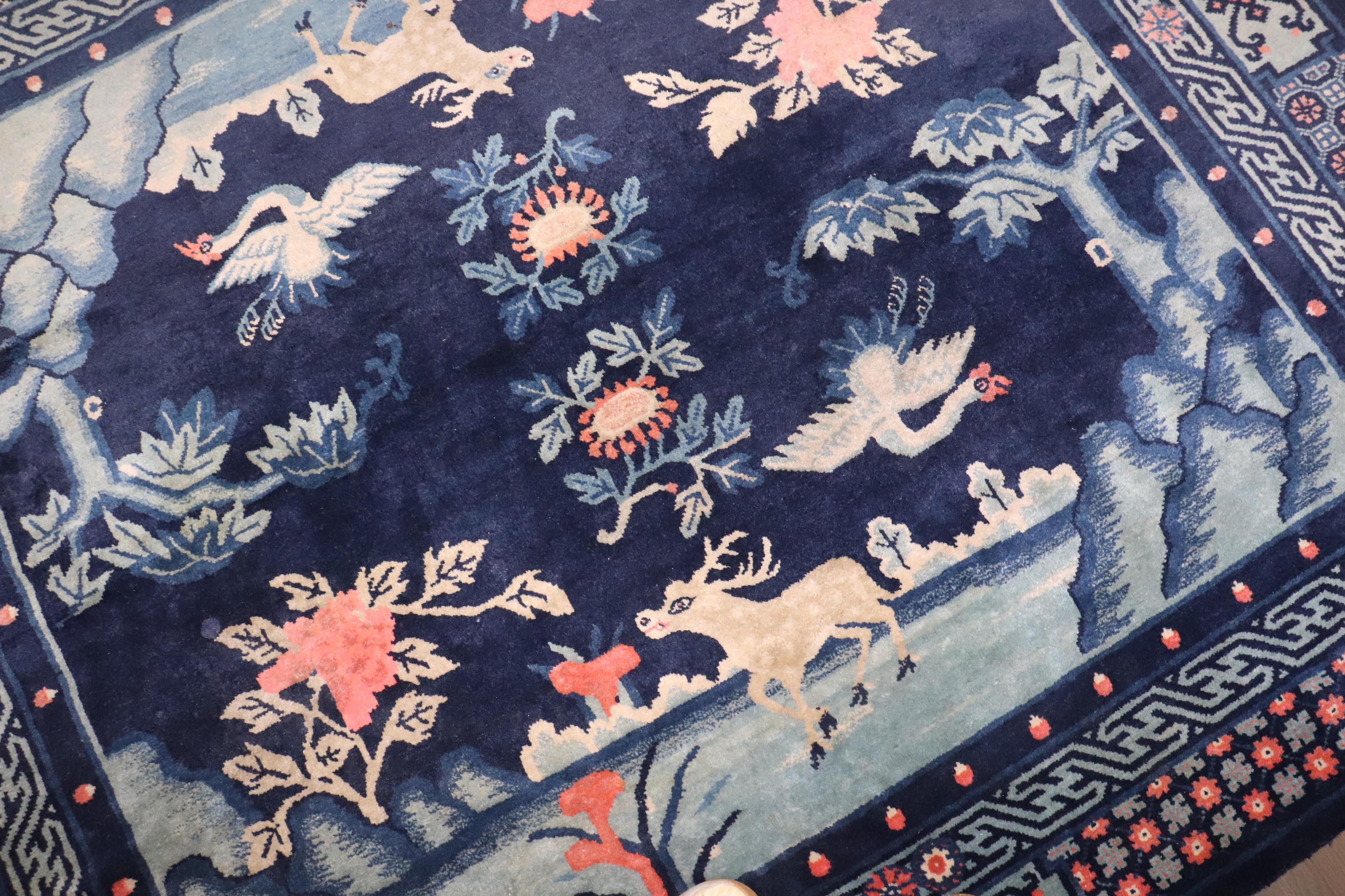 Collection Zabihi Tapis carré en forme d'animal de Mongolie en vente 5