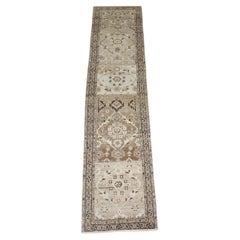 Zabihi Collection Narrow Antique Persian Malayer Runner