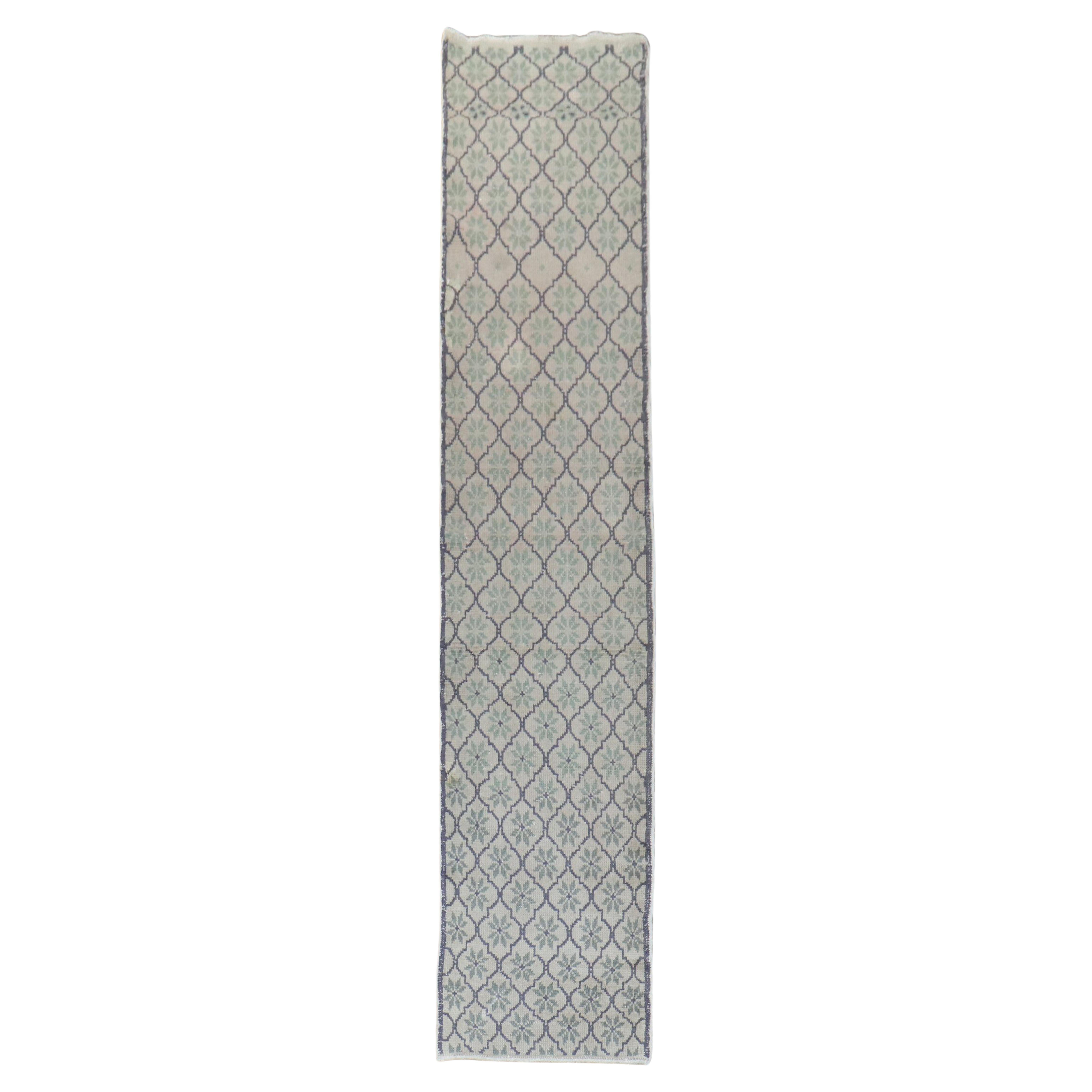 Zabihi Collection Narrow Vintage Turkish Runner