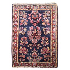 Tappeto Zabihi Collection'S Navy Sarouk Mini