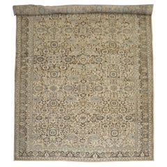 Zabihi Collection Neutral Antique Oversize Rug, 11'7'' x 17'6''
