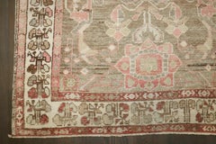 Zabihi Collection Neutral Color Persian Malayer Runner