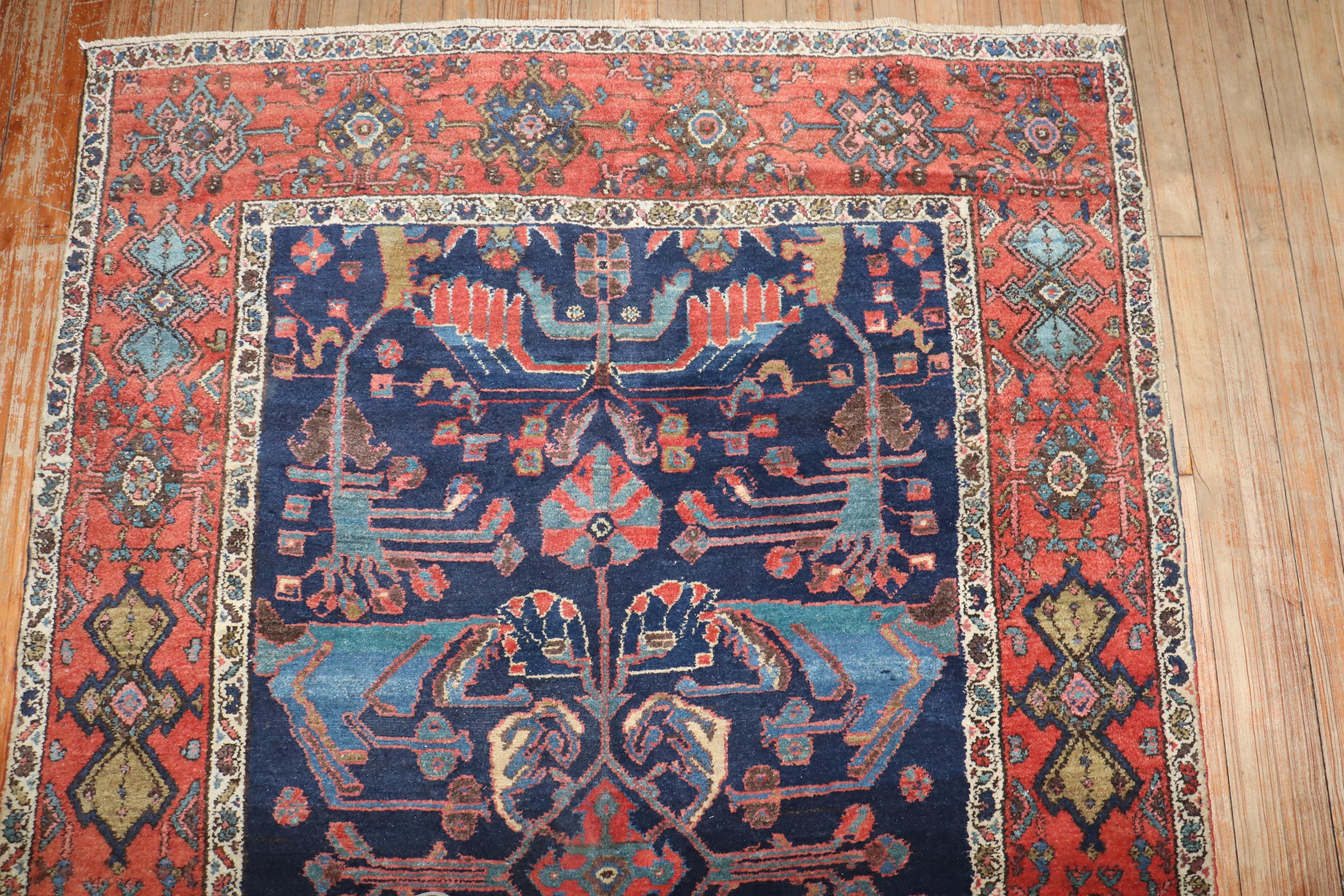 Tappeto persiano d'accento Zabihi Collection's Northwest in vendita 2