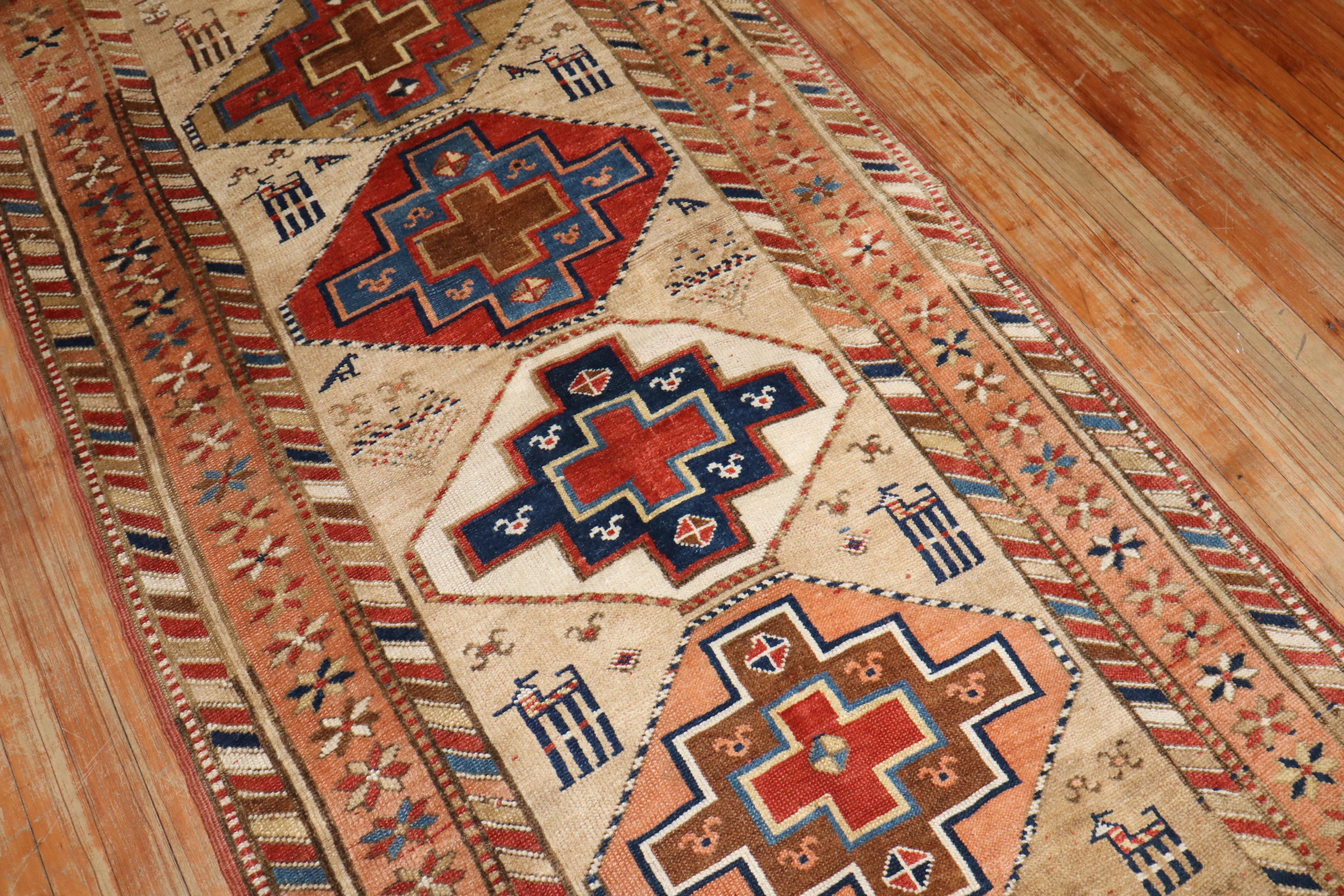 a mid 20th-century tribal persian runner

Details
rug no.	j3441
size	3' 7
