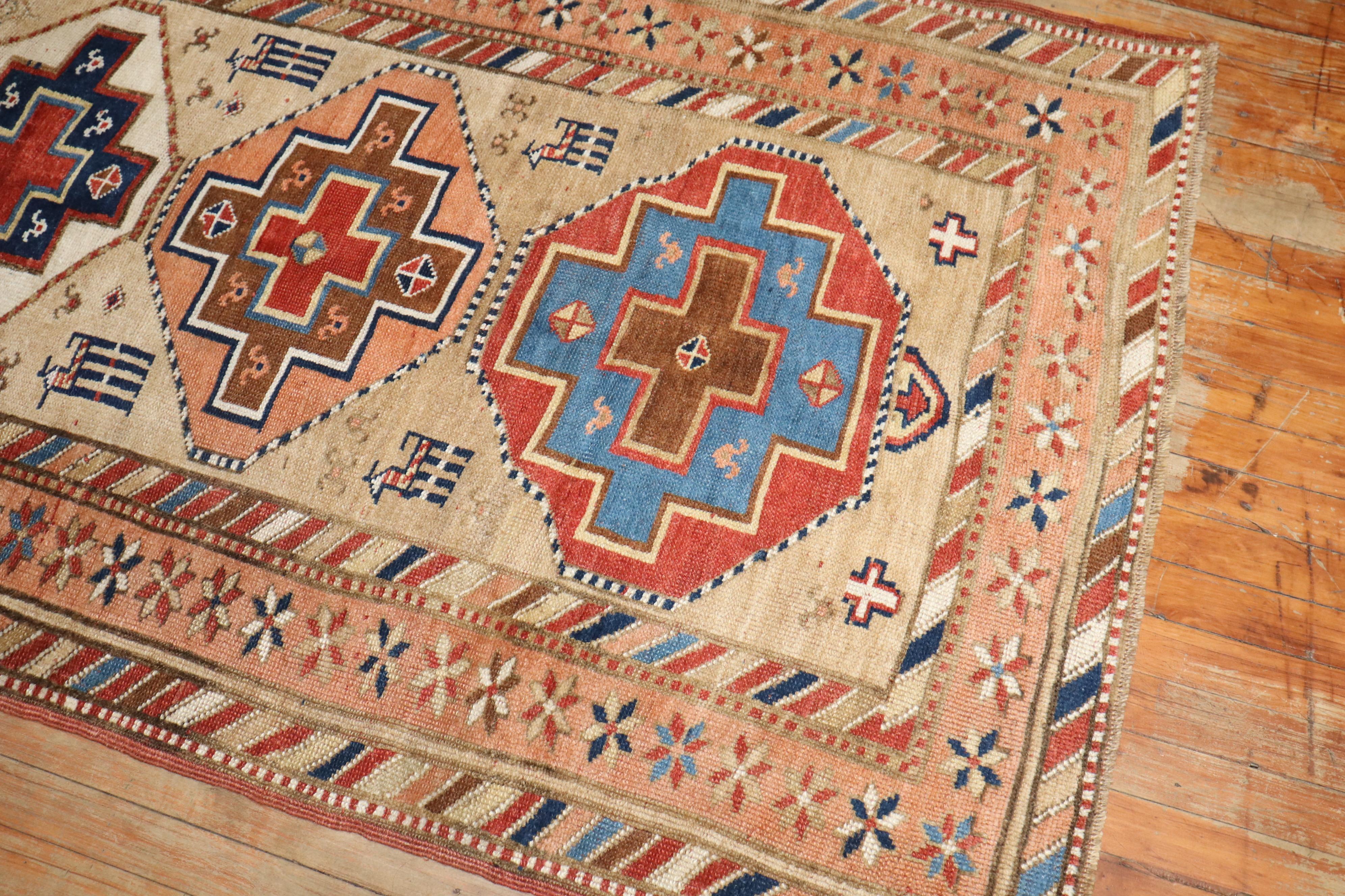 Georgian Zabihi Collection Northwest Persian Tribal Runner For Sale