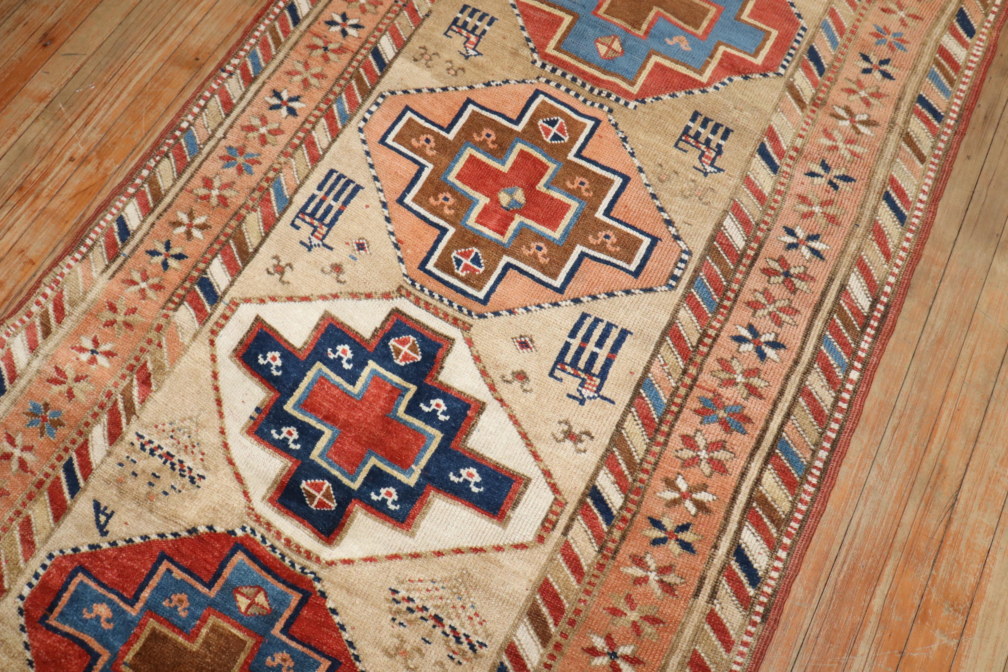 Turkish Zabihi Collection Northwest Persian Tribal Runner For Sale