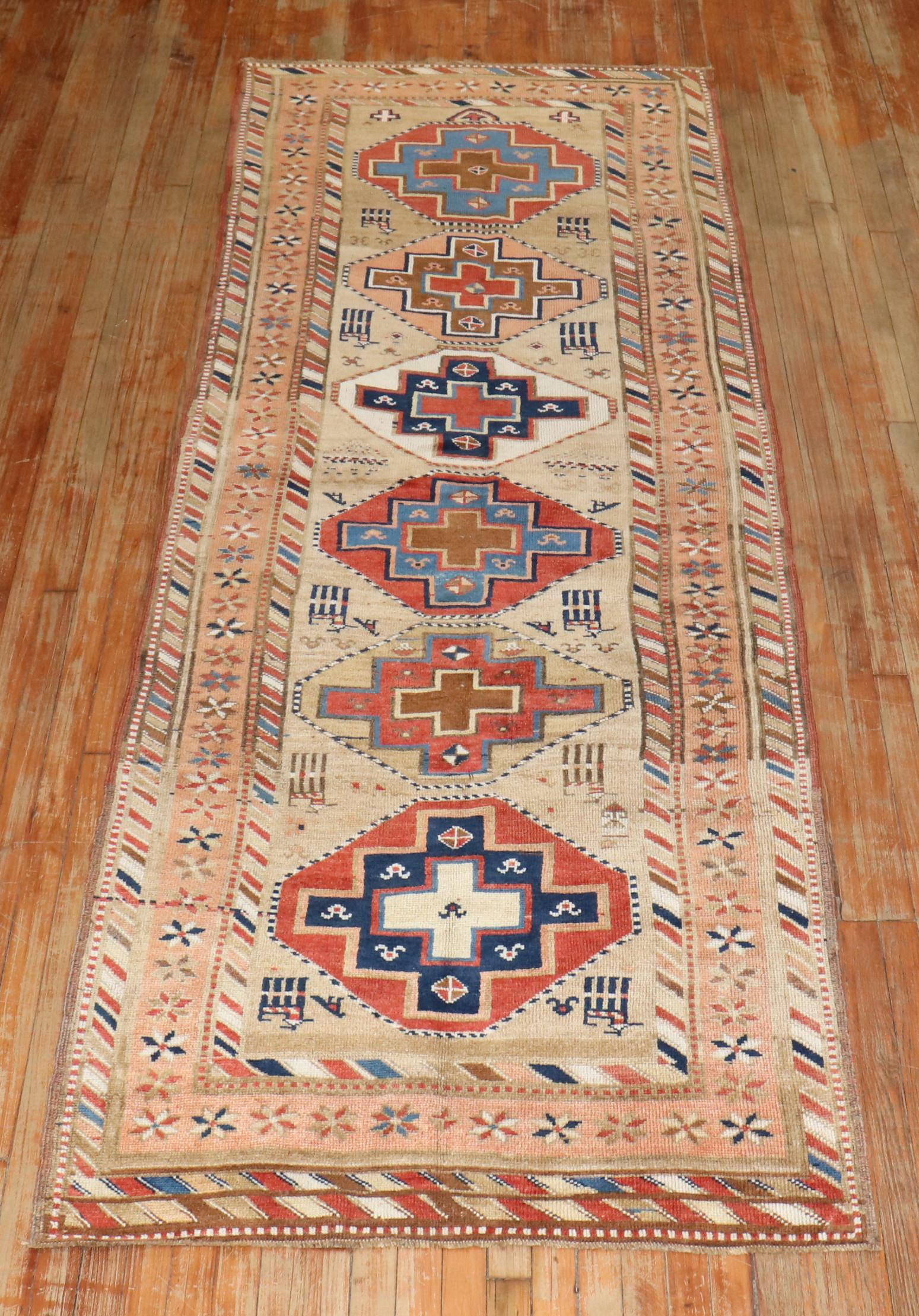 20th Century Zabihi Collection Northwest Persian Tribal Runner For Sale