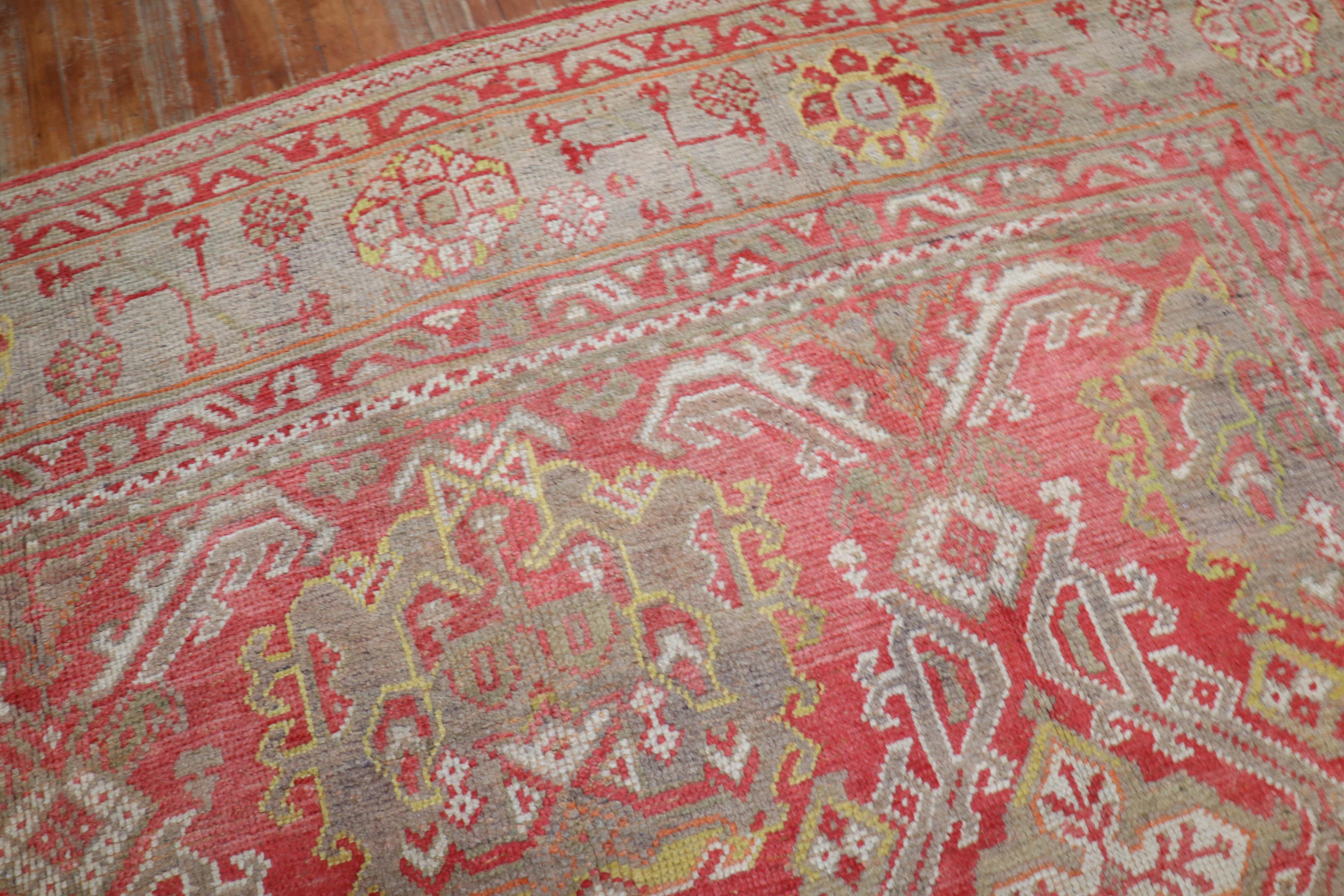 Tappeto Zabihi Collection'S Oversize Antique Oushak in vendita 6