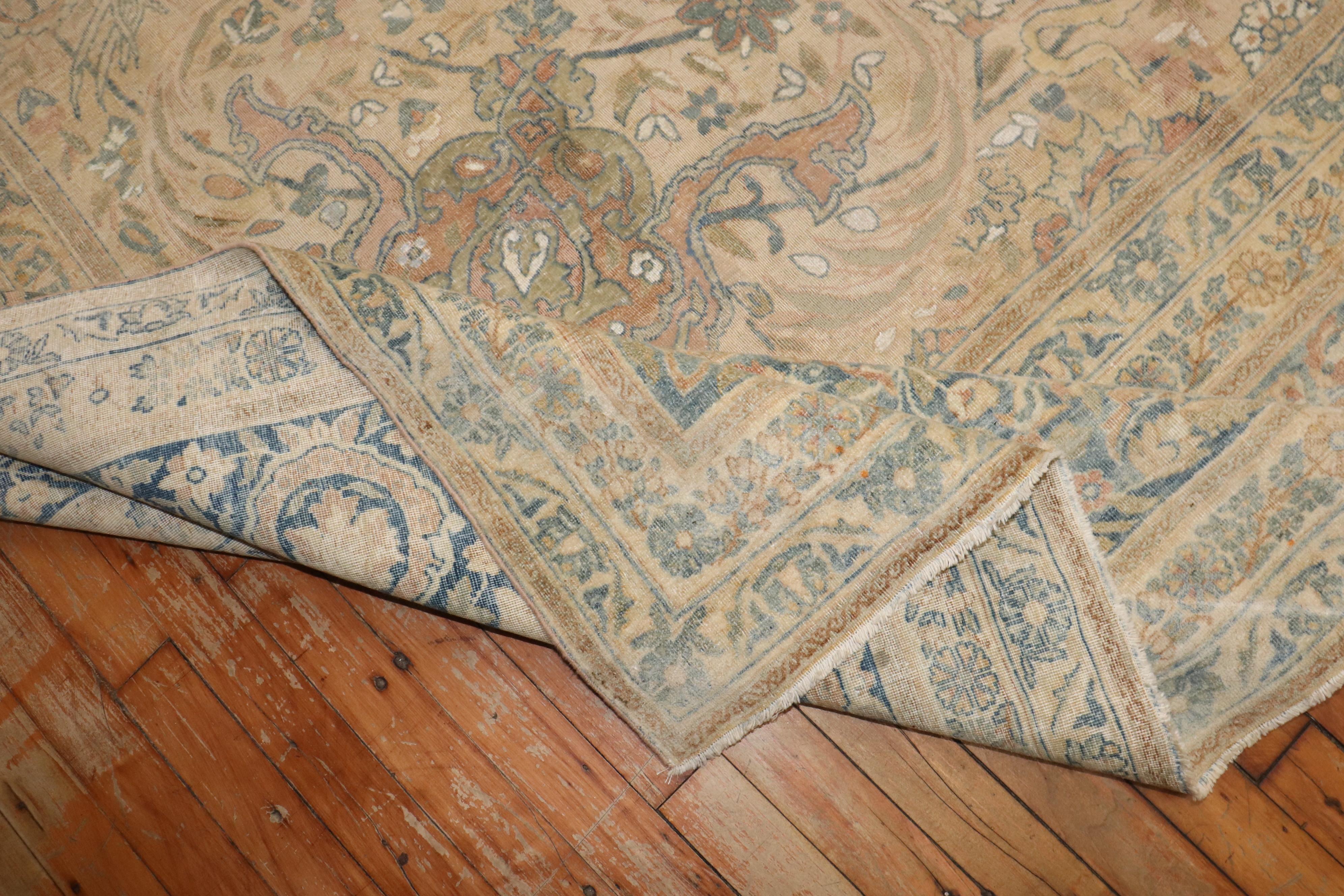 Zabihi Collection Oversize Antique Persian Kerman Carpet  For Sale 4