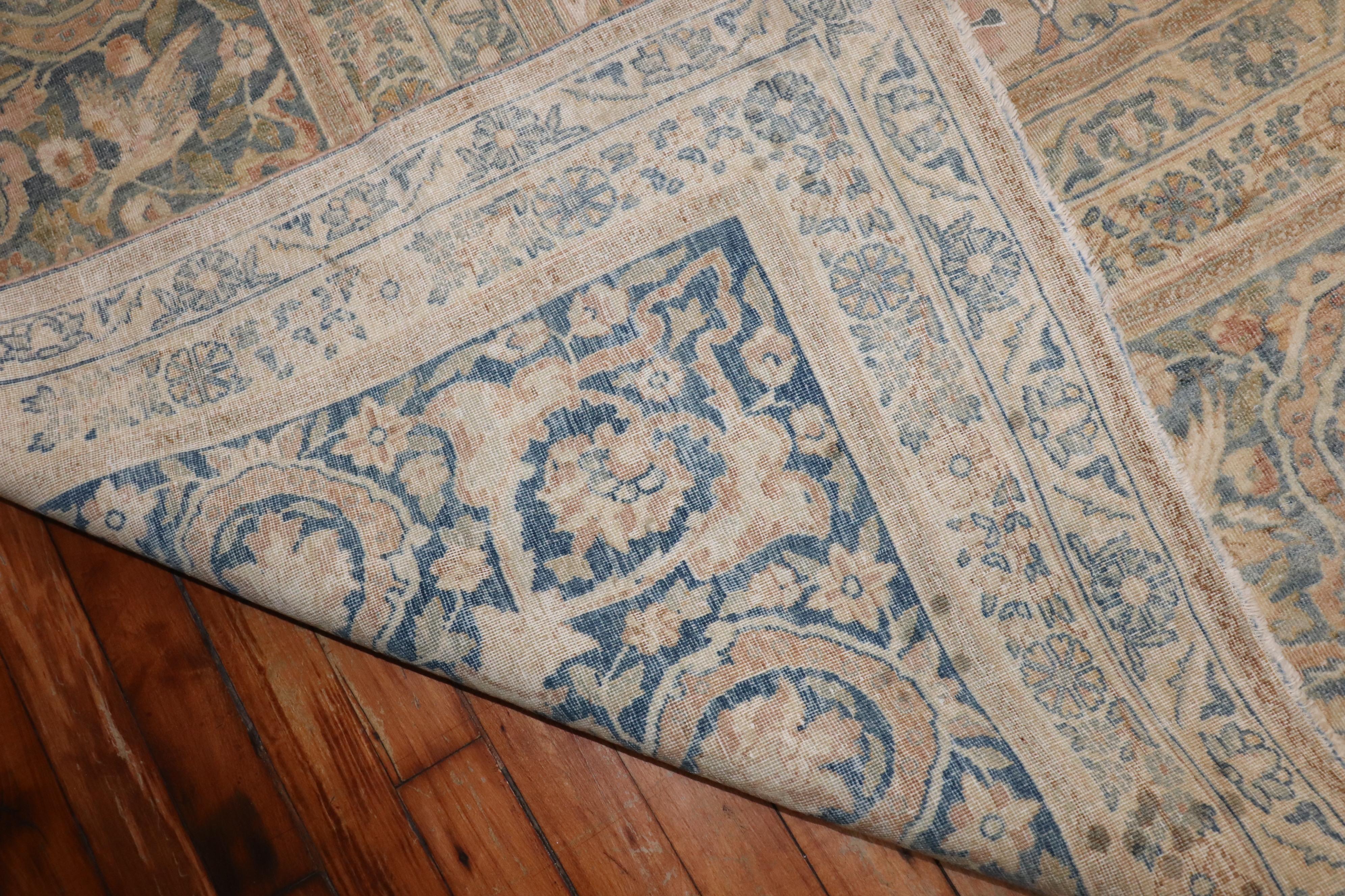 Zabihi Collection Oversize Antique Persian Kerman Carpet  For Sale 5