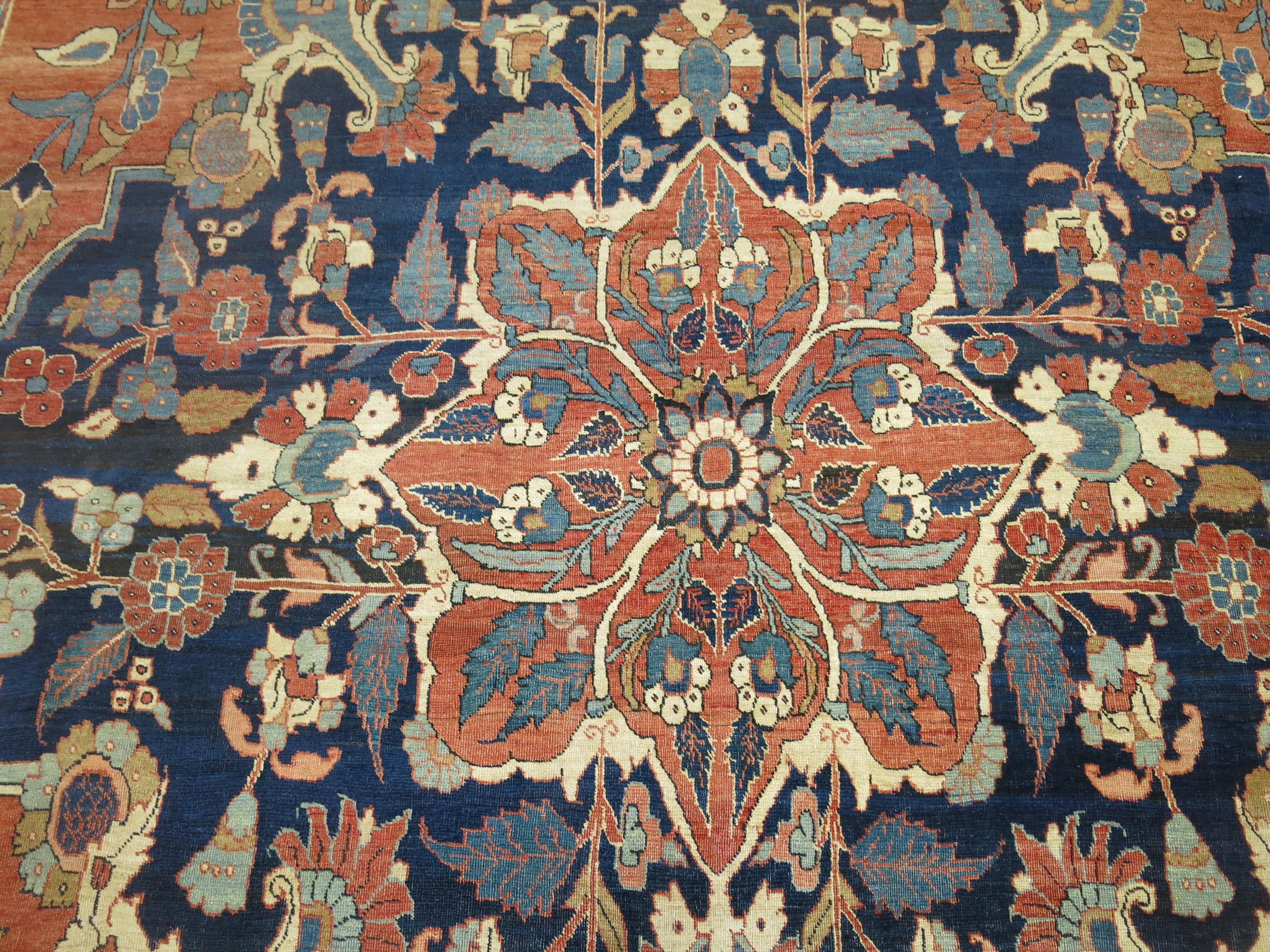 Tappeto Tabriz antico persiano oversize Collection'S in vendita 2