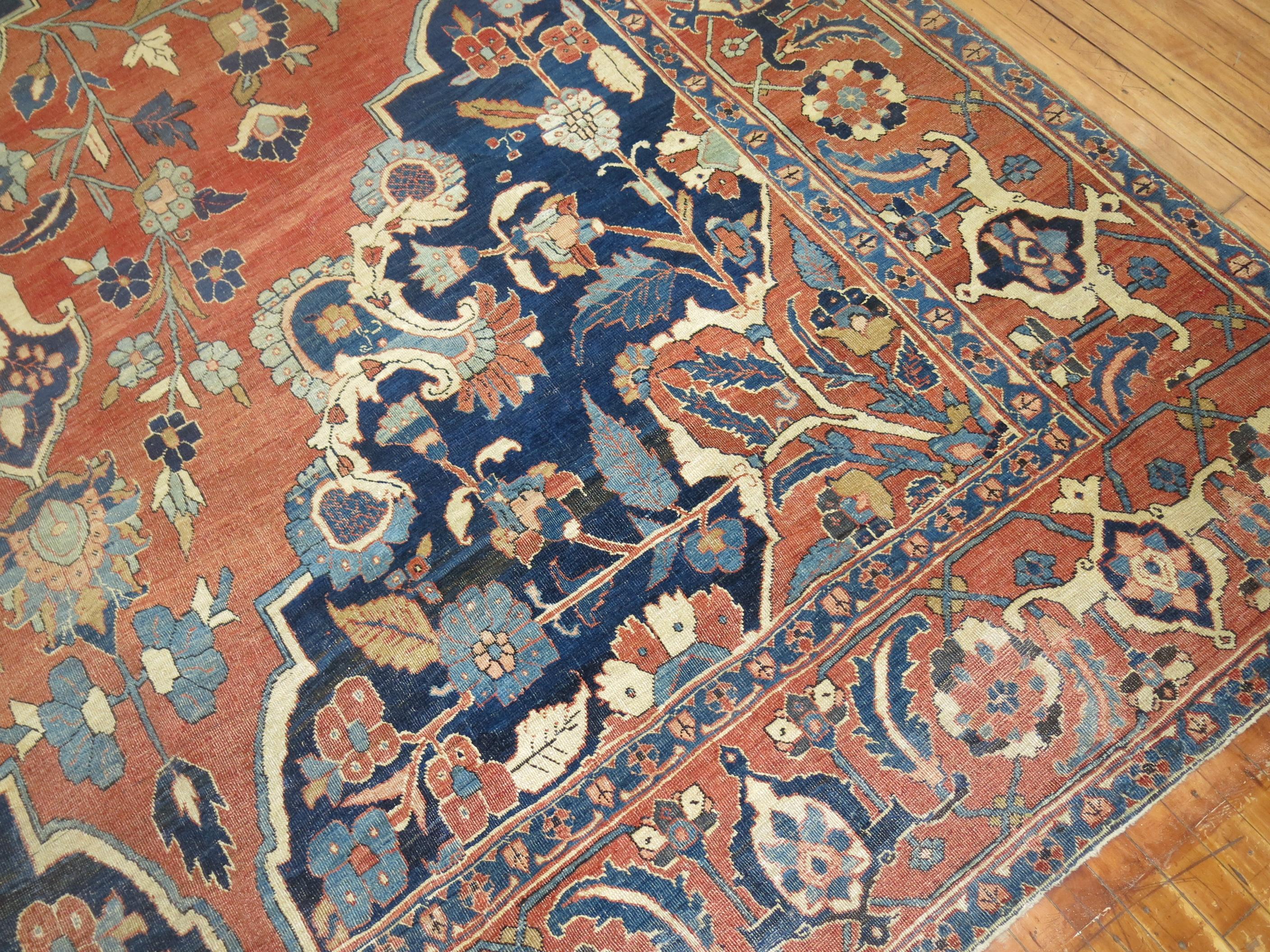 Tappeto Tabriz antico persiano oversize Collection'S in vendita 4