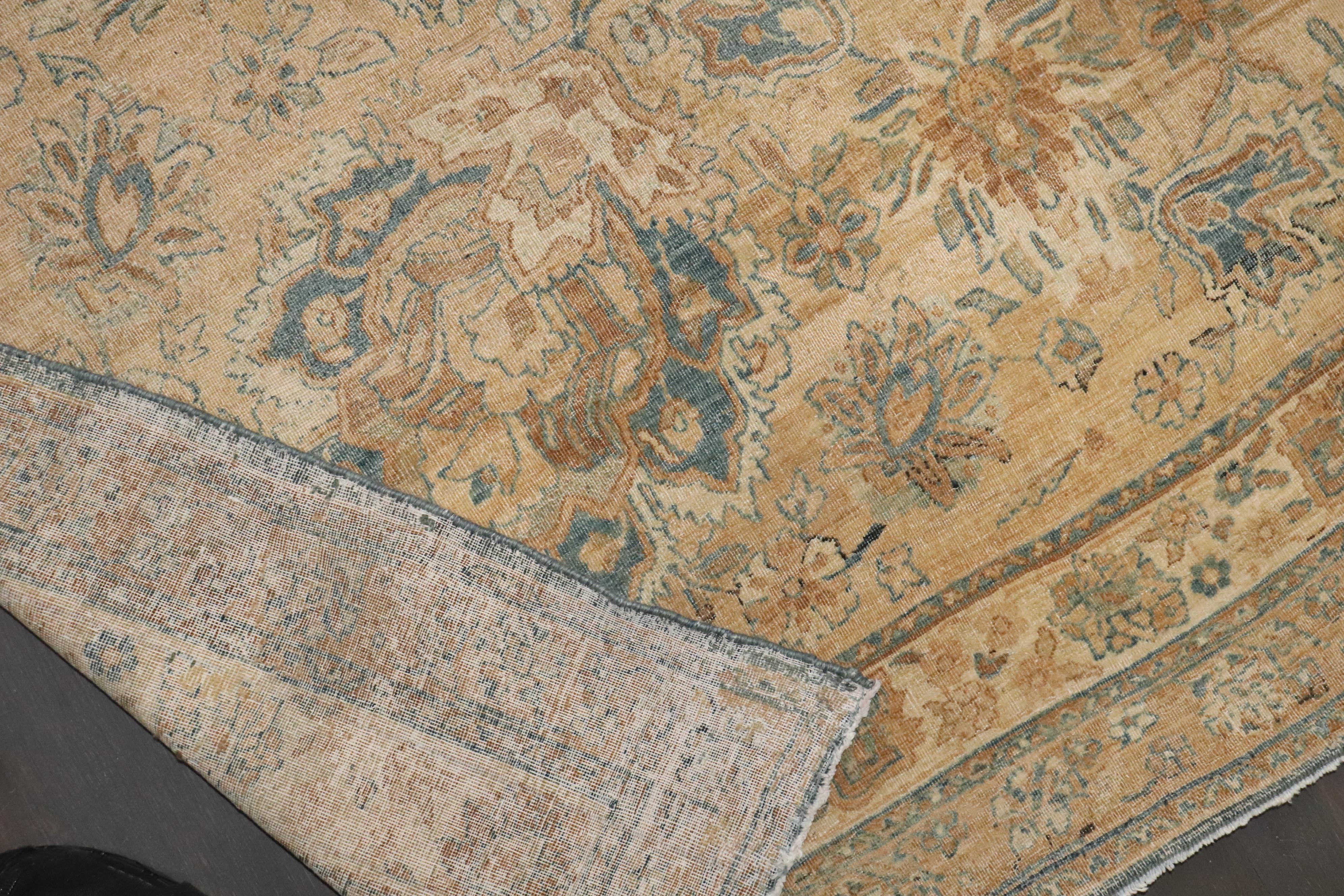 19th Century Zabihi Collection Oversize Antique Persian Tabriz Rug For Sale